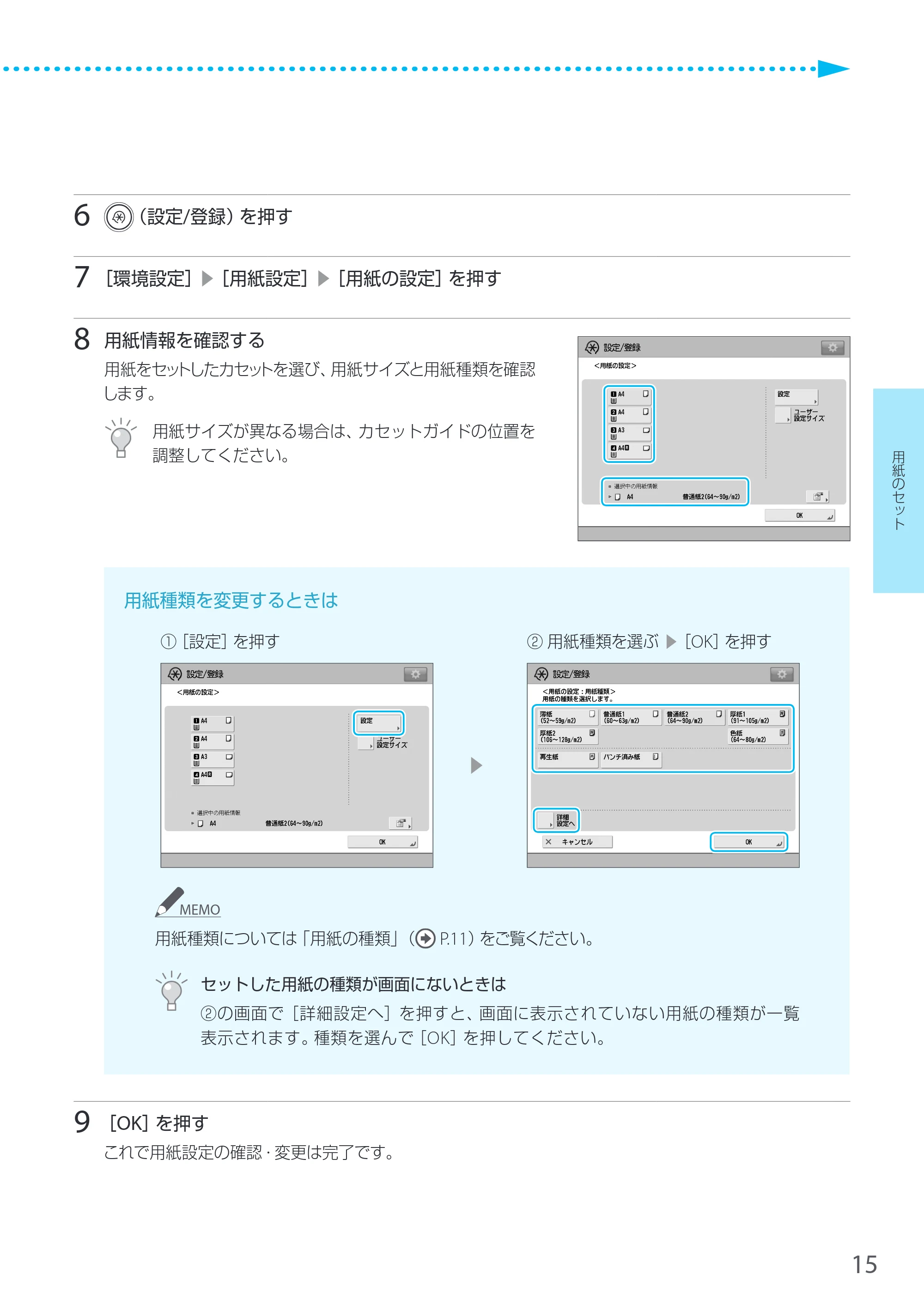 キヤノン LBP8900 サポートガイド 2014年10月8日掲載（PDF：21.0MB） — 原本ページ — 15ページ