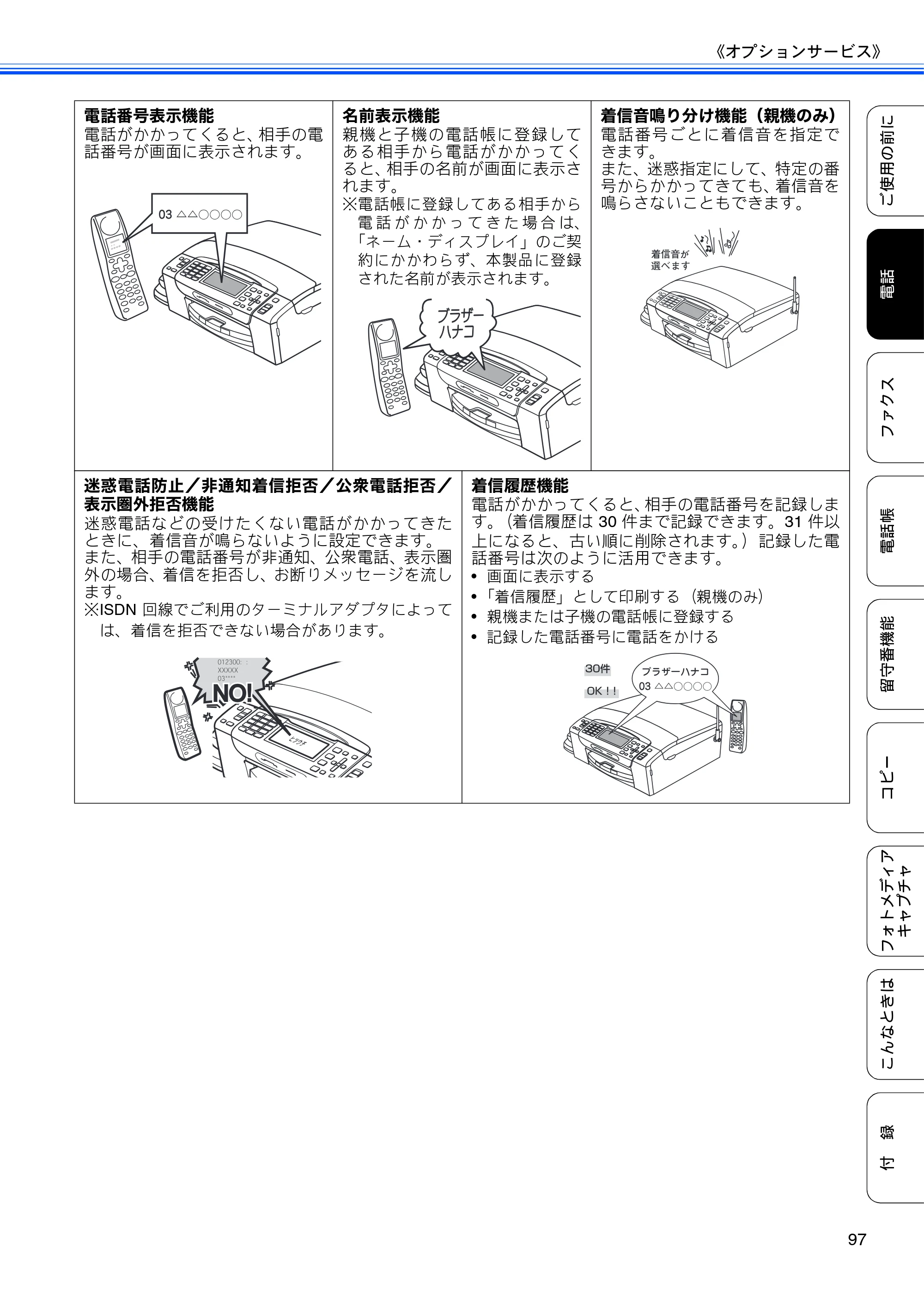 ブラザー MFC-675CD / MFC-675CDW / MFC-695CDN / MFC-695CDWN ユーザーズガイド ～基本編～ — 原本ページ — 99ページ