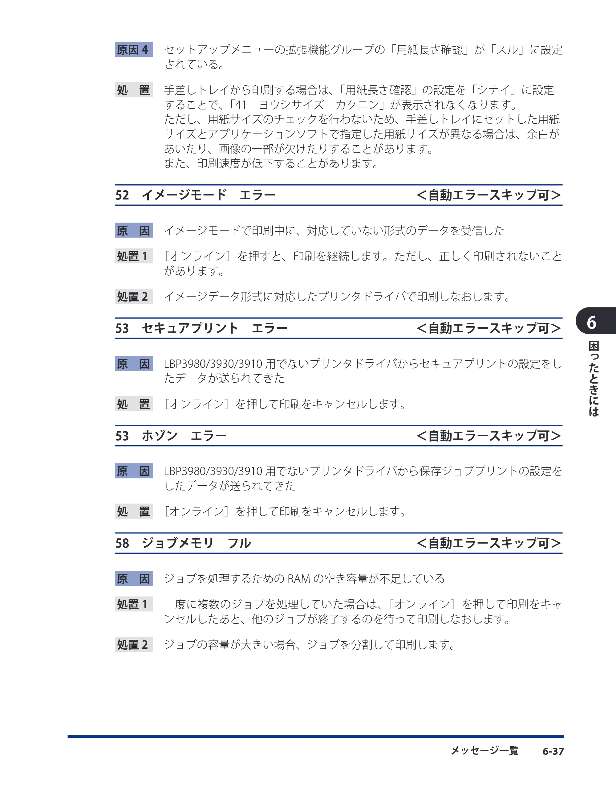 キヤノン LBP3980 ユーザーズガイド 2011年1月20日更新 （PDF形式／12.91Mバイト） — 原本ページ — 264ページ
