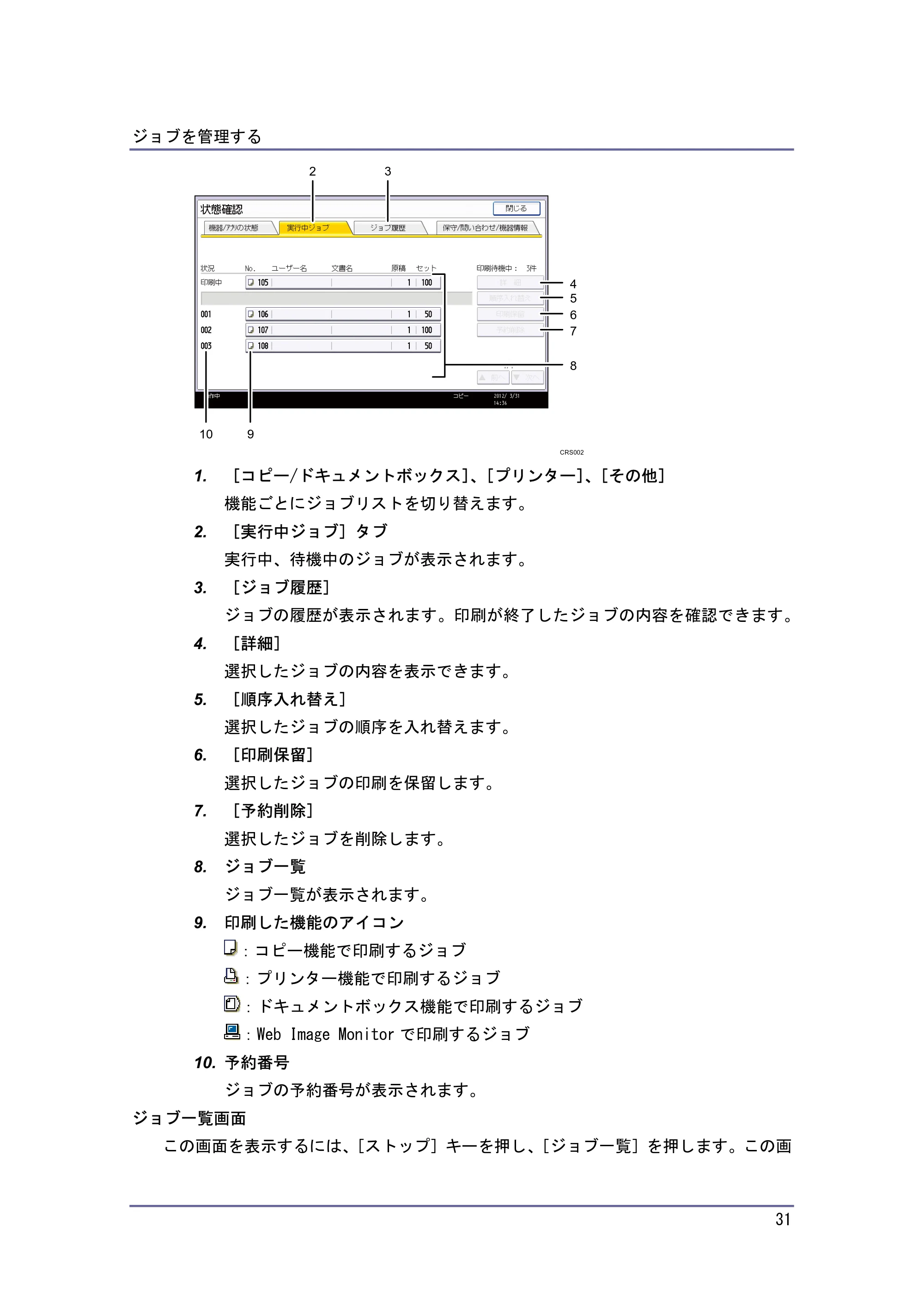 キヤノン PostScript3 便利な機能 （PDF形式／2.06Mバイト） — 原本ページ — 31ページ