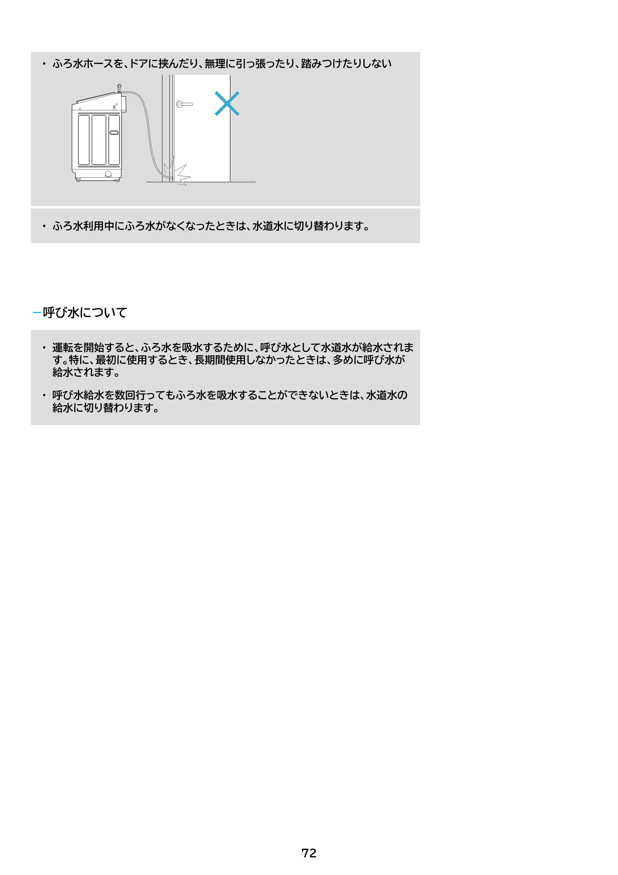 アイリスオーヤマ TCW-100A01 取扱説明書 — 原本ページ — 72ページ