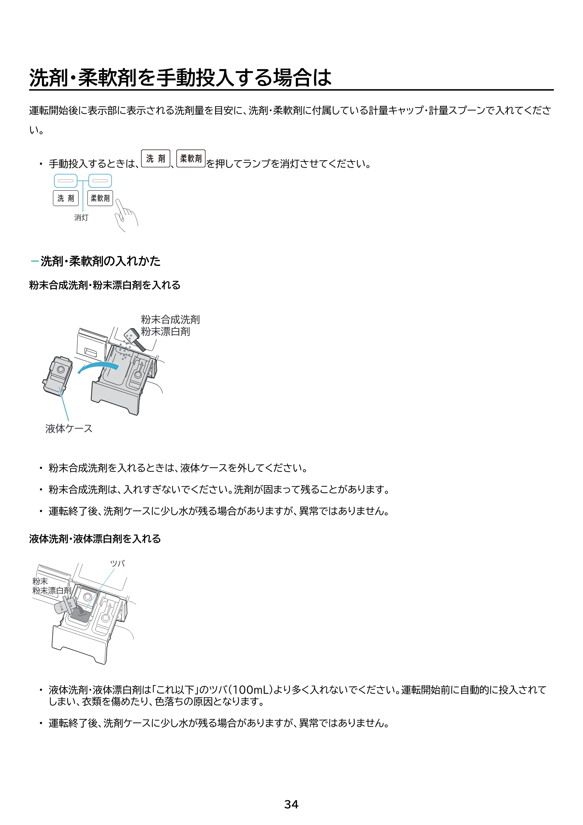 アイリスオーヤマ ITW-70B01 取扱説明書 — 原本ページ — 34ページ