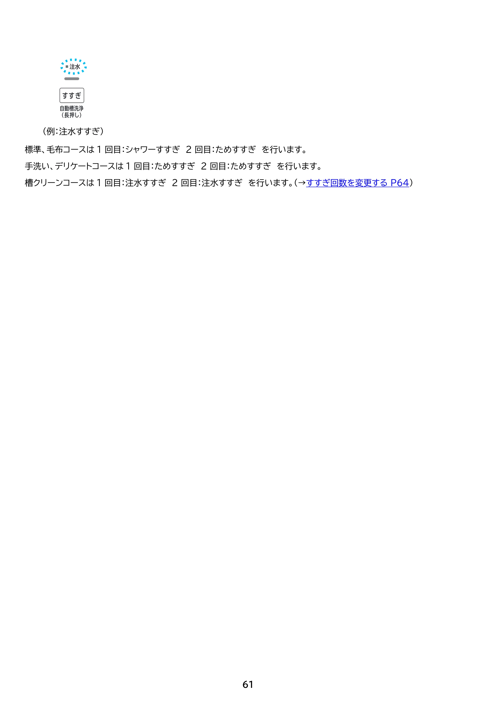 アイリスオーヤマ ITW-70B01 取扱説明書 — 原本ページ — 61ページ