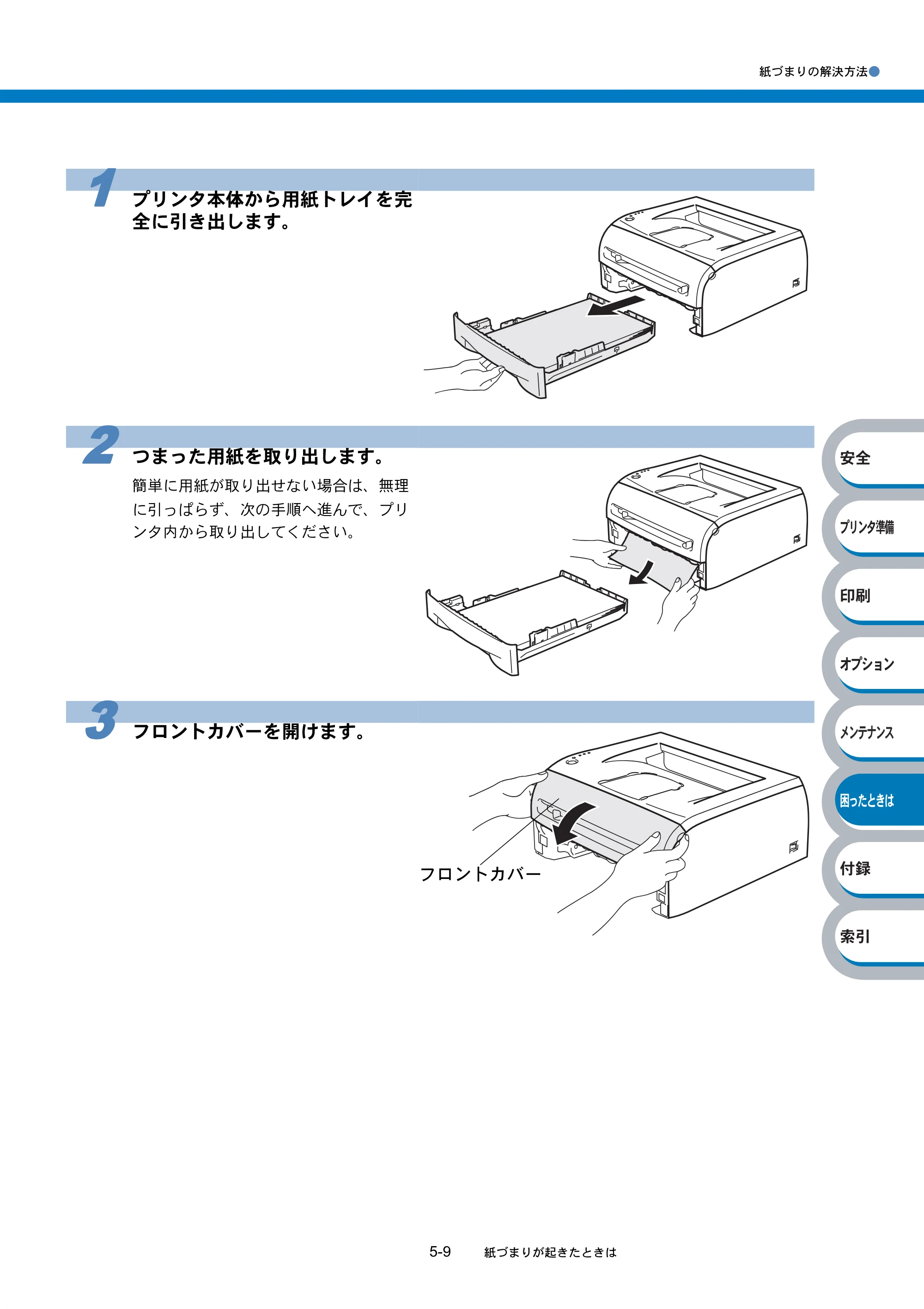 ブラザー HL-2040 取扱説明書（本体） — 原本ページ — 122ページ