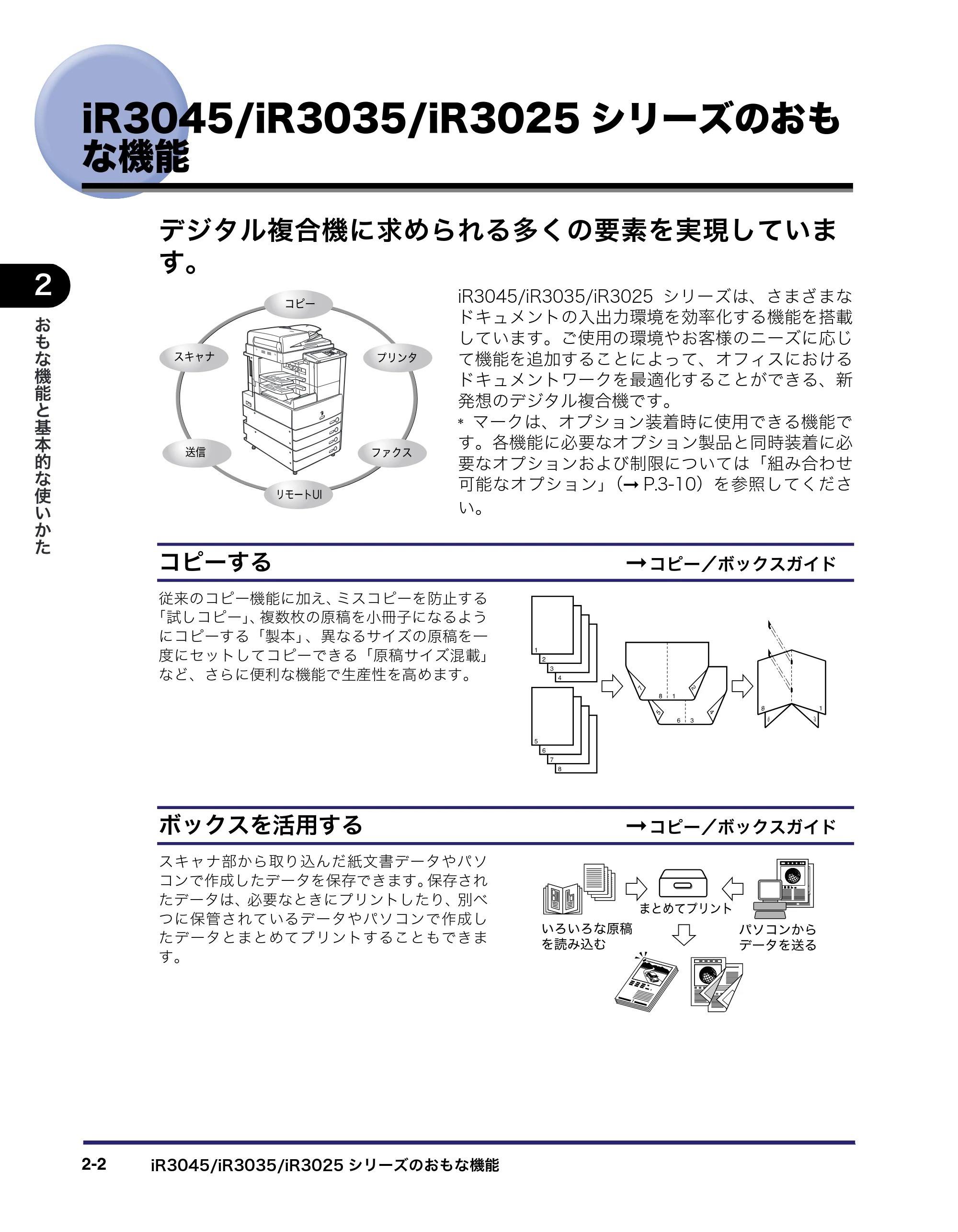 キヤノン iR3045/3045F/3035/3035F/3025/3025F ユーザーズガイド（PDF：28.7MB） — 原本ページ — 66ページ