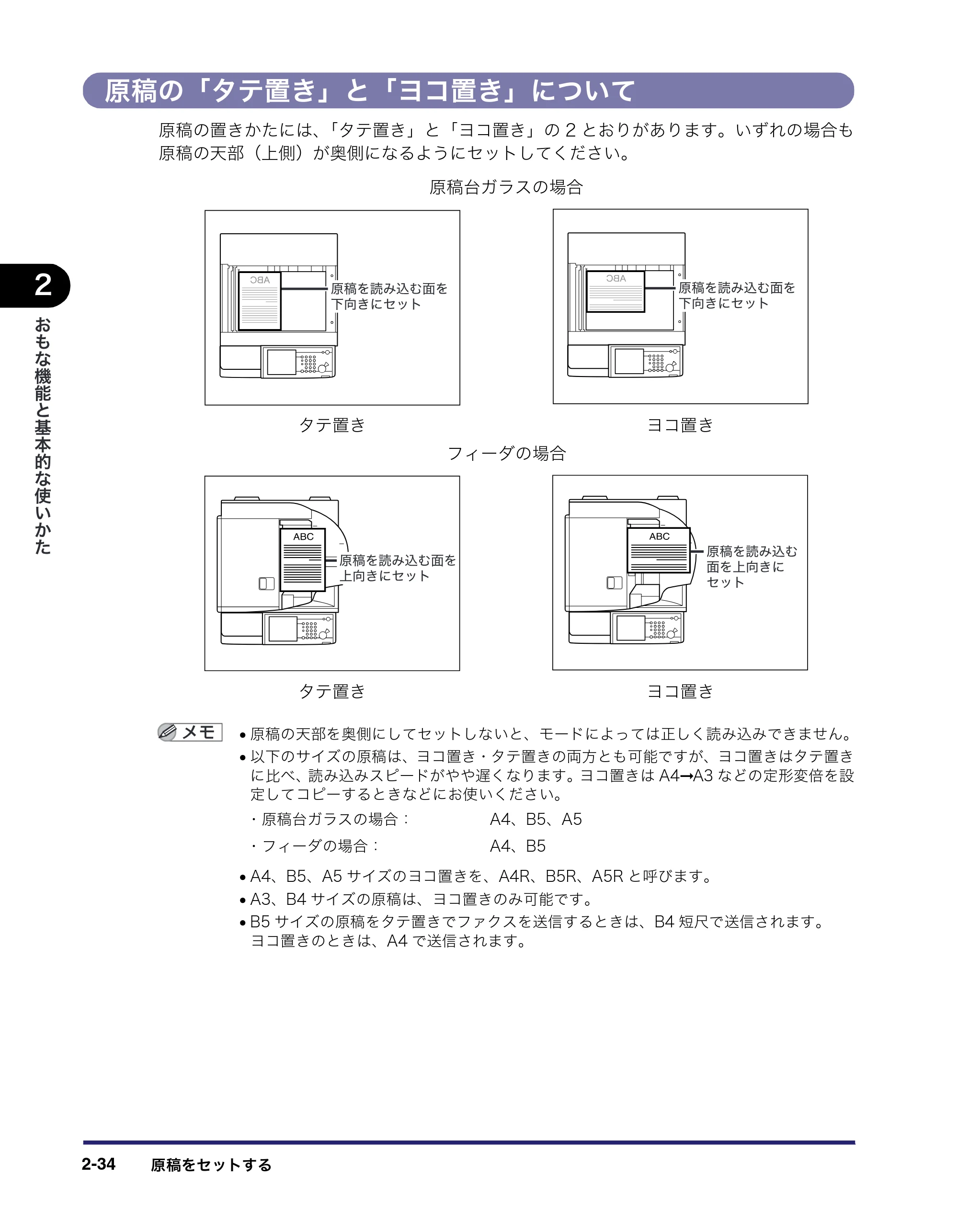キヤノン iR3045/3045F/3035/3035F/3025/3025F ユーザーズガイド（PDF：28.7MB） — 原本ページ — 98ページ