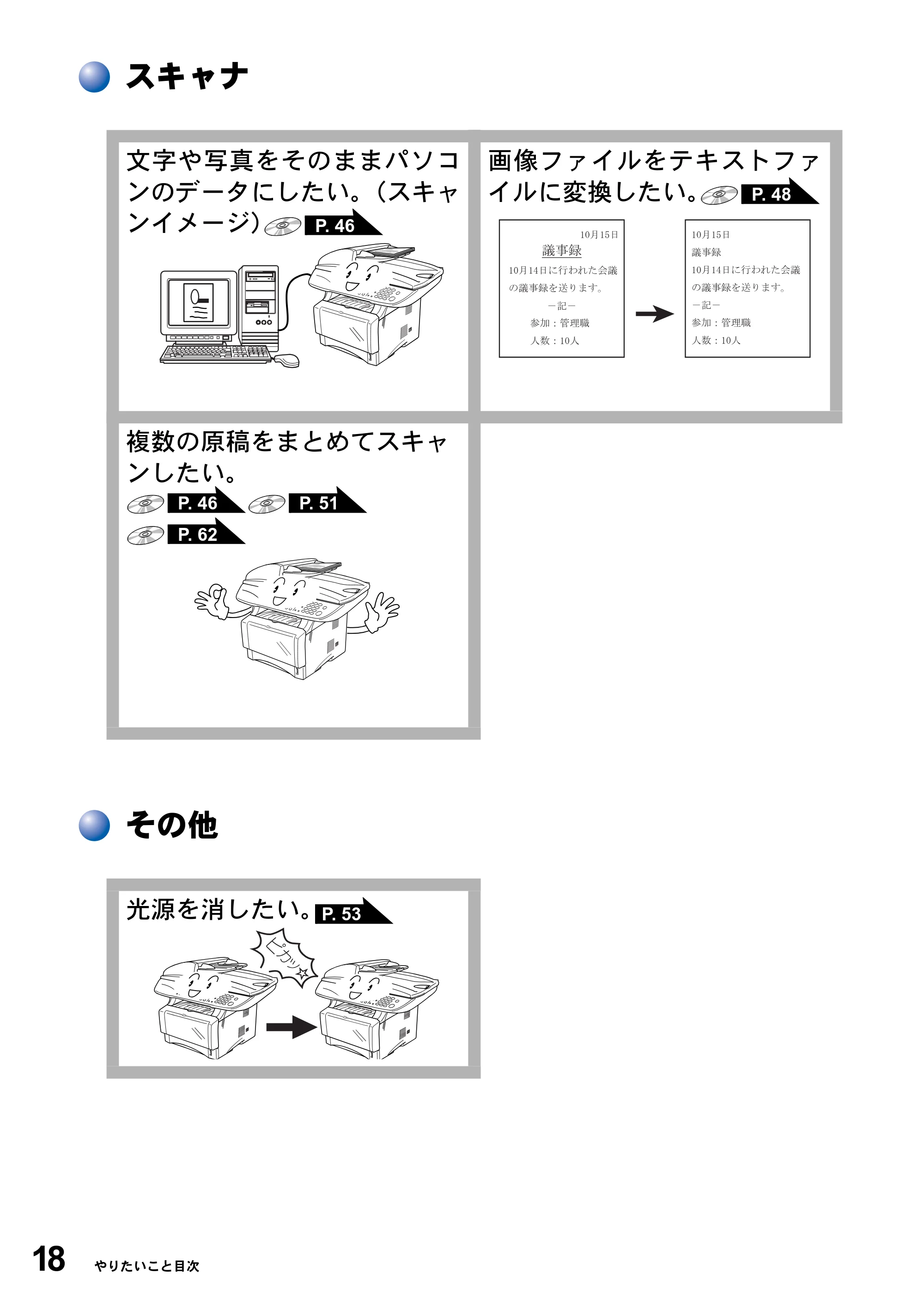 ブラザー DCP-8025J 取扱説明書（本体） — 原本ページ — 18ページ