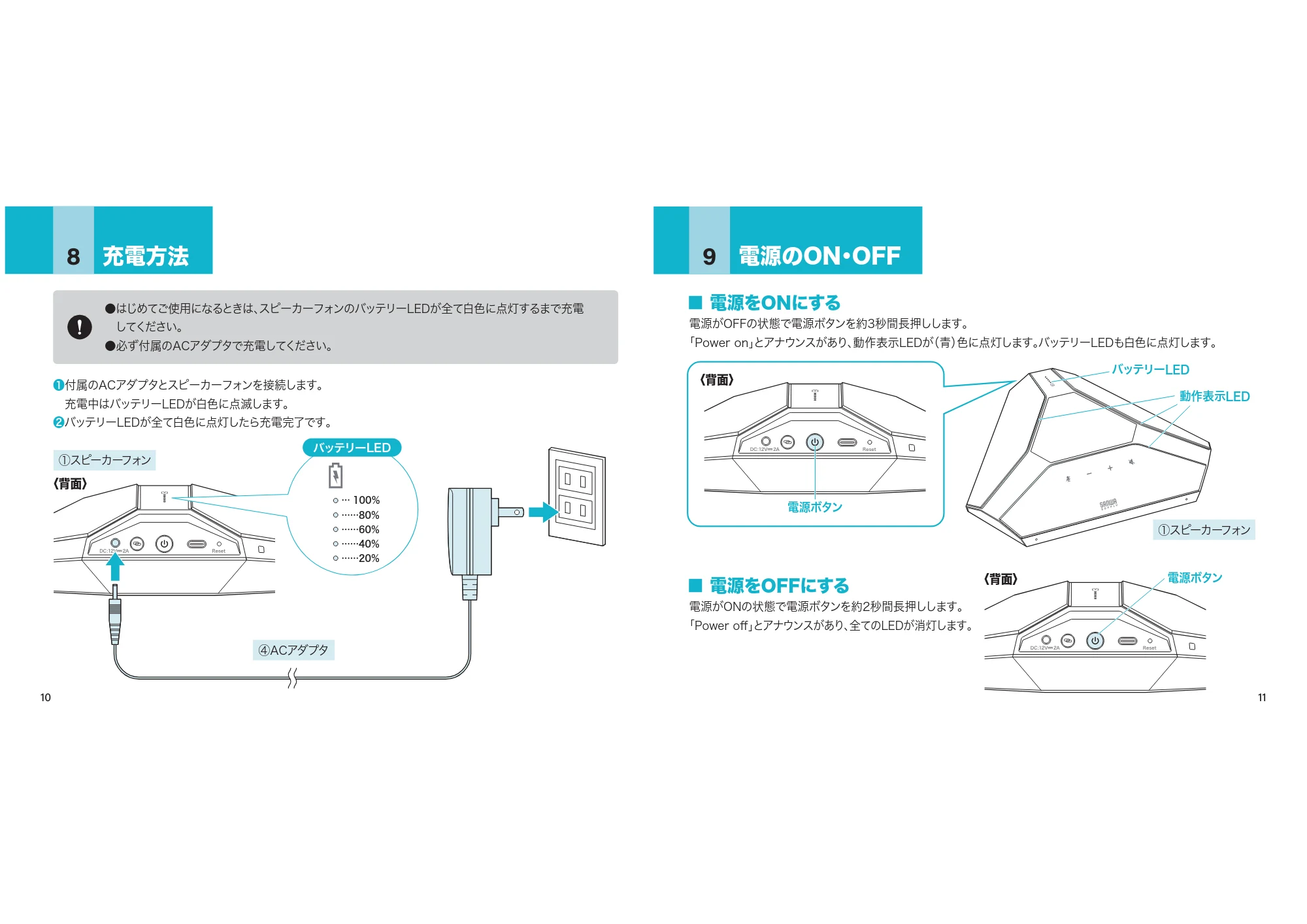 サンワサプライ MM-WLMSP2 取扱説明書 — 原本ページ — 6ページ