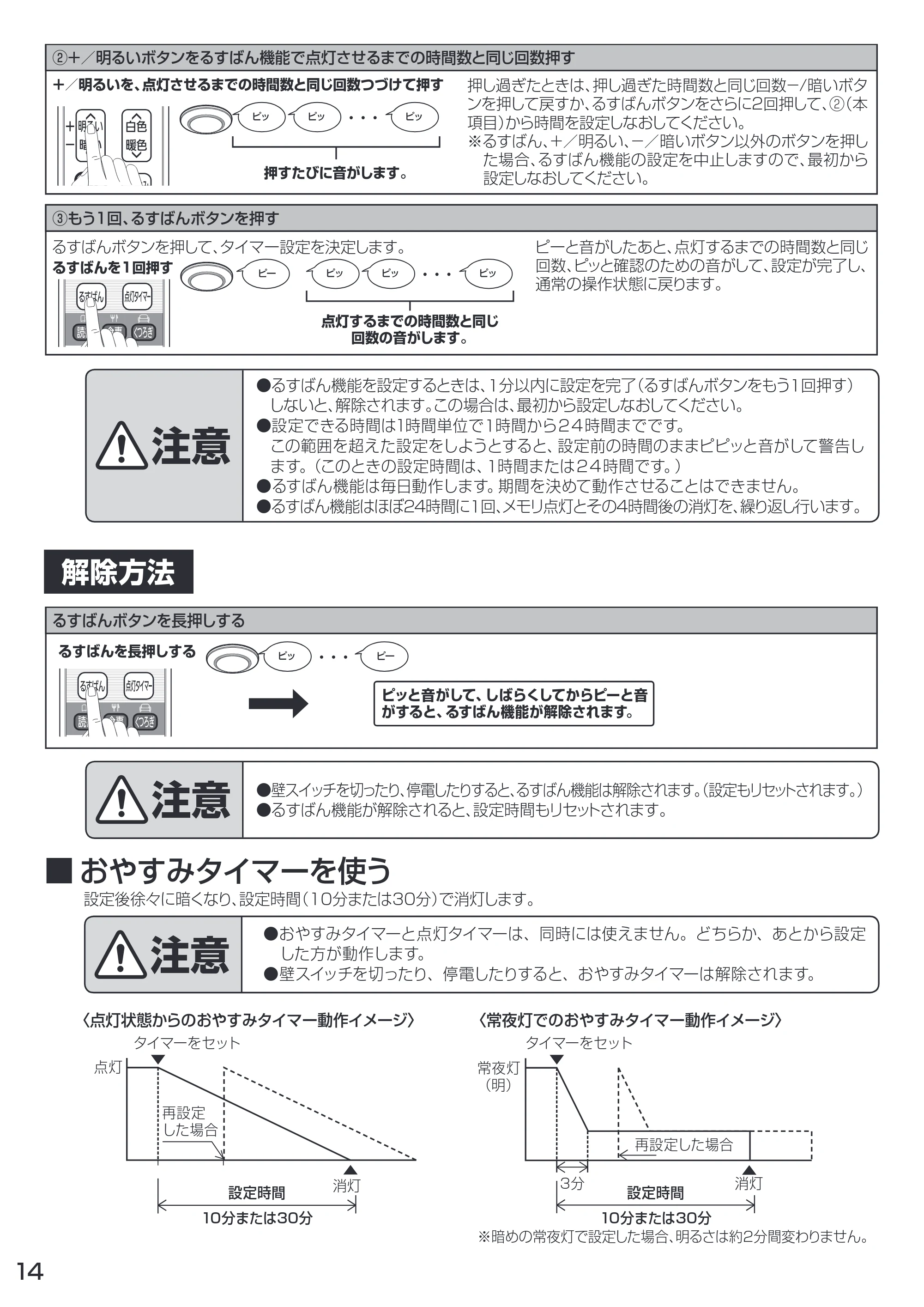 アイリスオーヤマ CL8DL-KR 取扱説明書 — 原本ページ — 14ページ