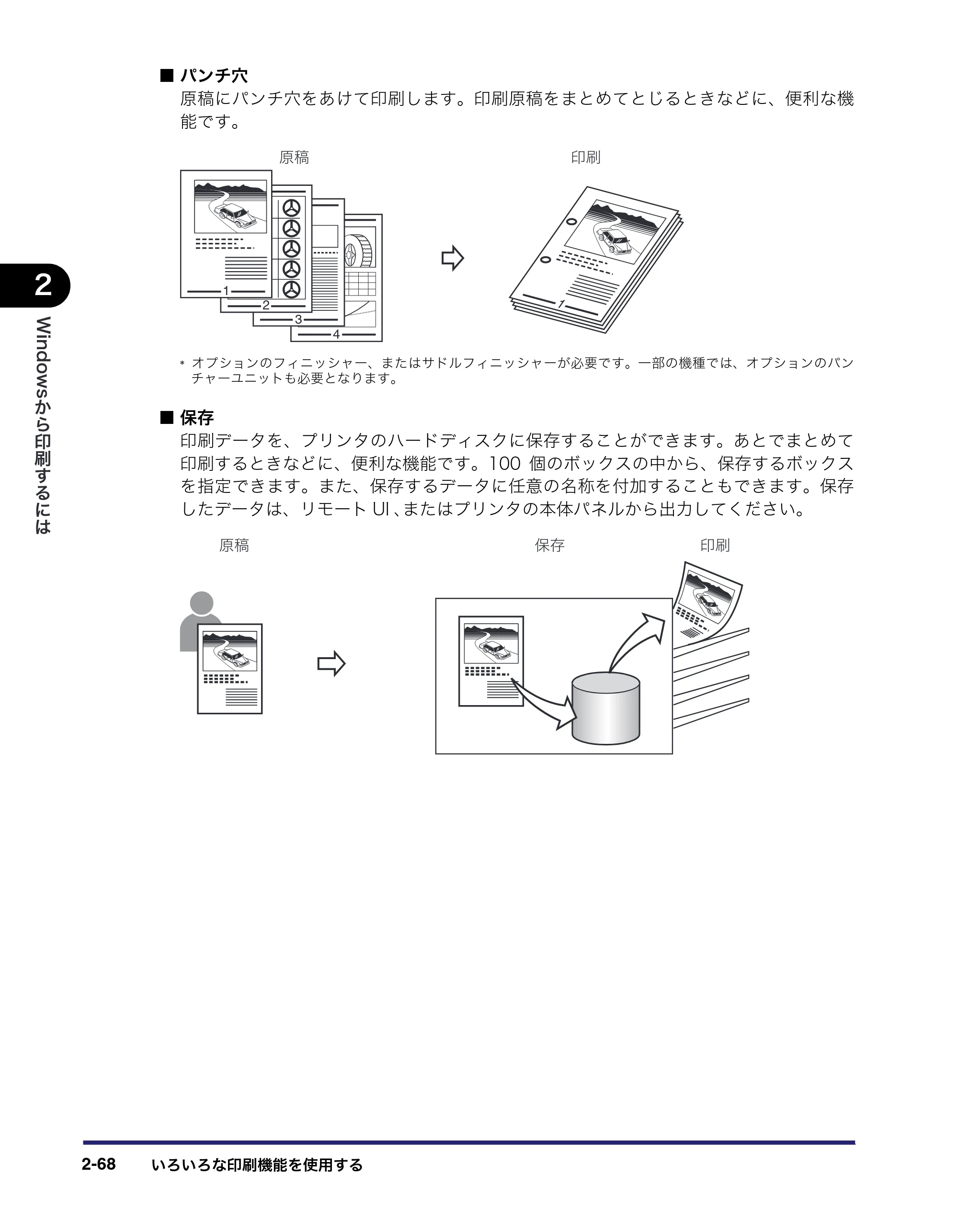 キヤノン LBP3950/3900 LIPS V ソフトウエアガイド 2006年2月8日掲載 （PDF形式／8.88Mバイト） — 原本ページ — 98ページ