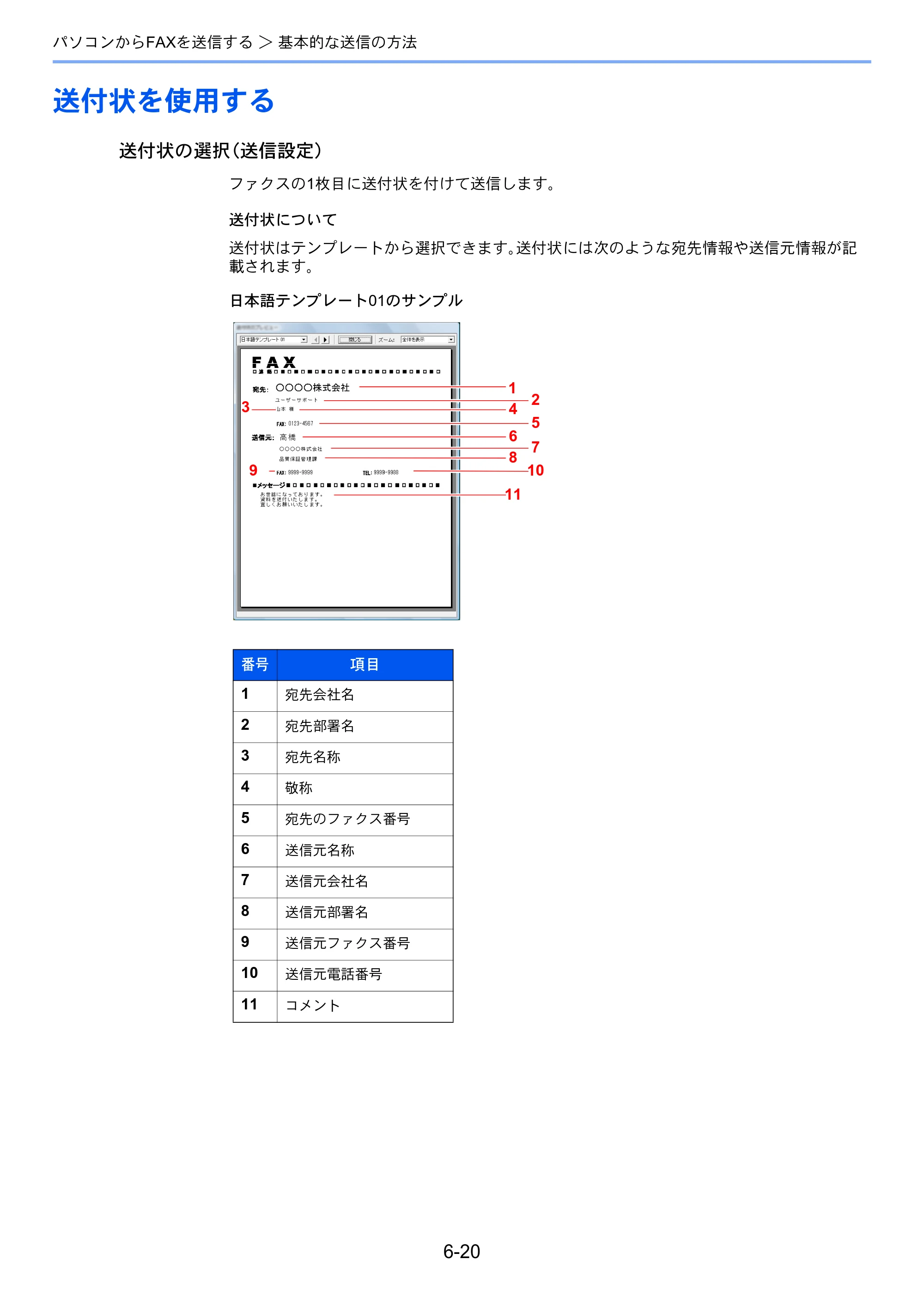 京セラ ECOSYS M6530cdn ECOSYS M6530cdn FAX使用説明書 — 送付状を使用する — 原本ページ — 120ページ