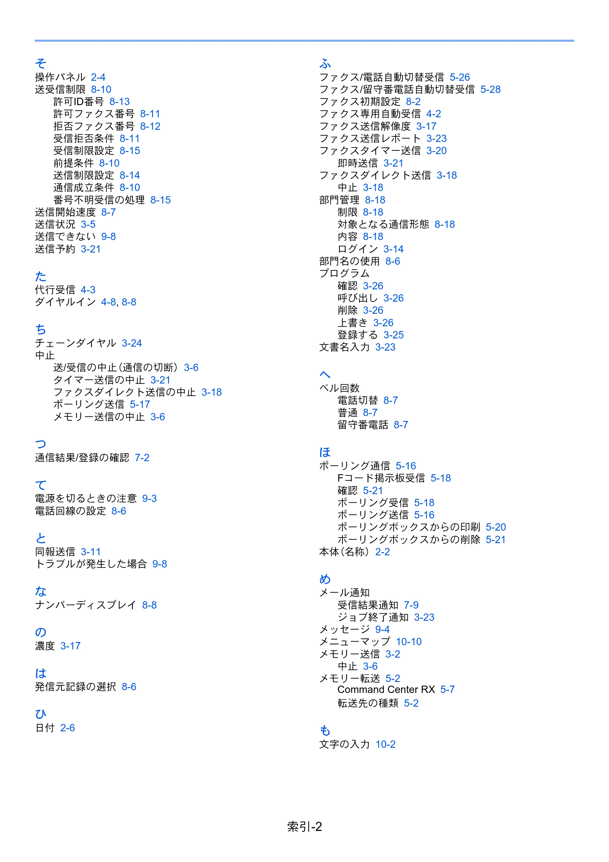 京セラ ECOSYS M6530cdn ECOSYS M6530cdn FAX使用説明書 — 原本ページ — 187ページ