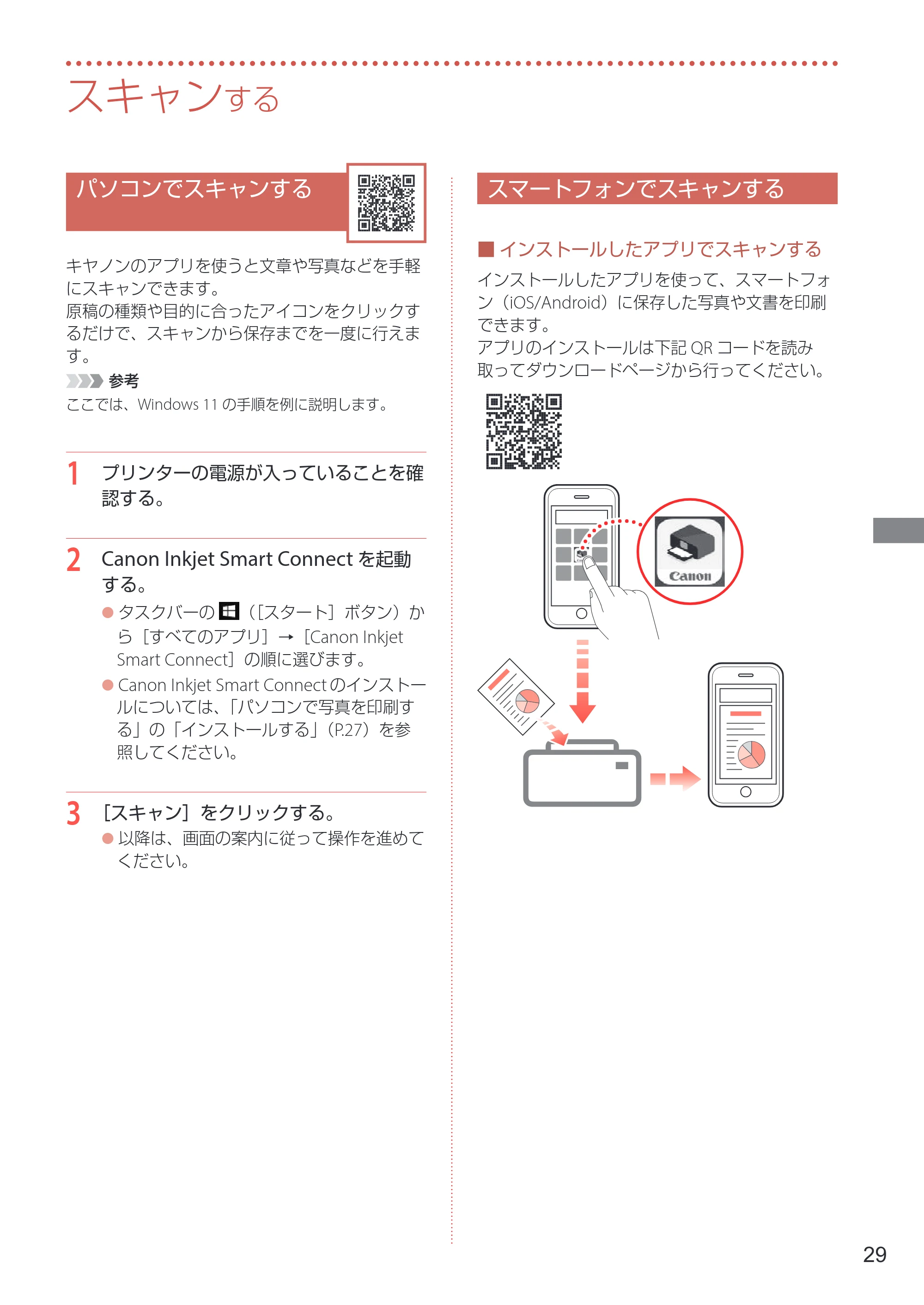 キヤノン GX4030 設置・基本操作マニュアル 2022年11月10日掲載（PDF：8.82MB） — スキャンする — 原本ページ — 31ページ