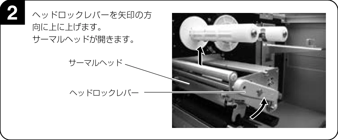 サトー BF408R / 412R 取扱説明書(第4版) — ロール紙のセット — 図版 16-2 — 16ページ
