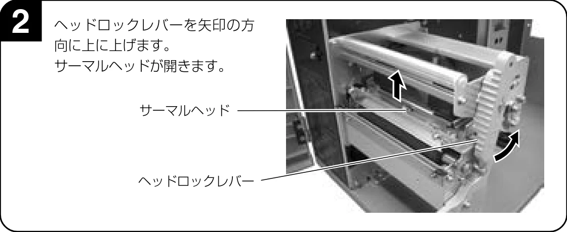 サトー BF408R / 412R 取扱説明書(第4版) — ファンフォールド紙のセット — 図版 19-2 — 19ページ