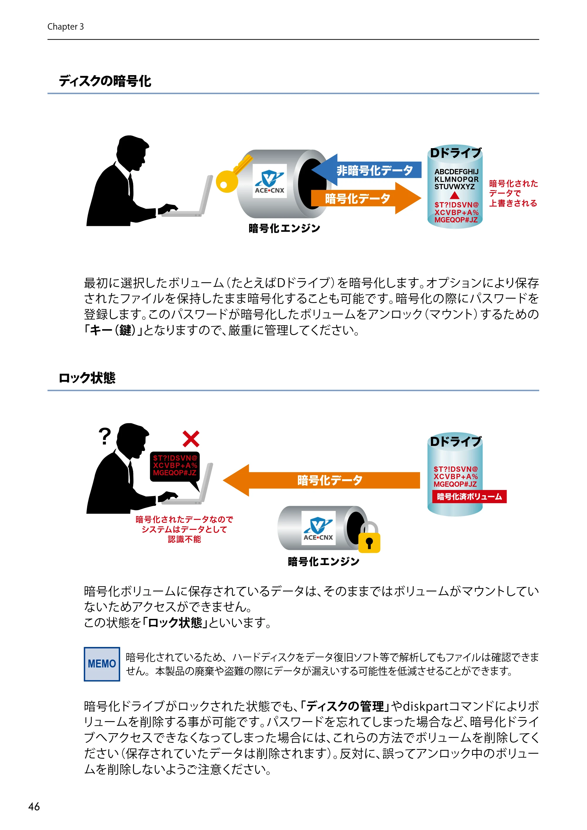 エレコム NSB-75S12T4DW65 / NSB-75S12T4RW65 / NSB-75S16T4DW65 05.NASツール ソフトウェアマニュアル(Ver.6.20～)【第5版】 — 原本ページ — 46ページ