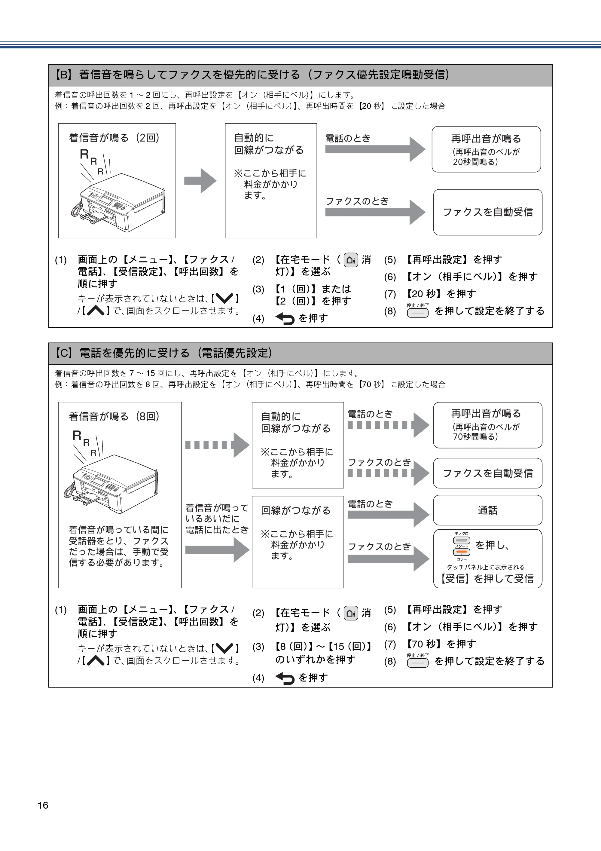 ブラザー MFC-J710D/ MFC-J710DW かんたん設置ガイド — 原本ページ — 18ページ