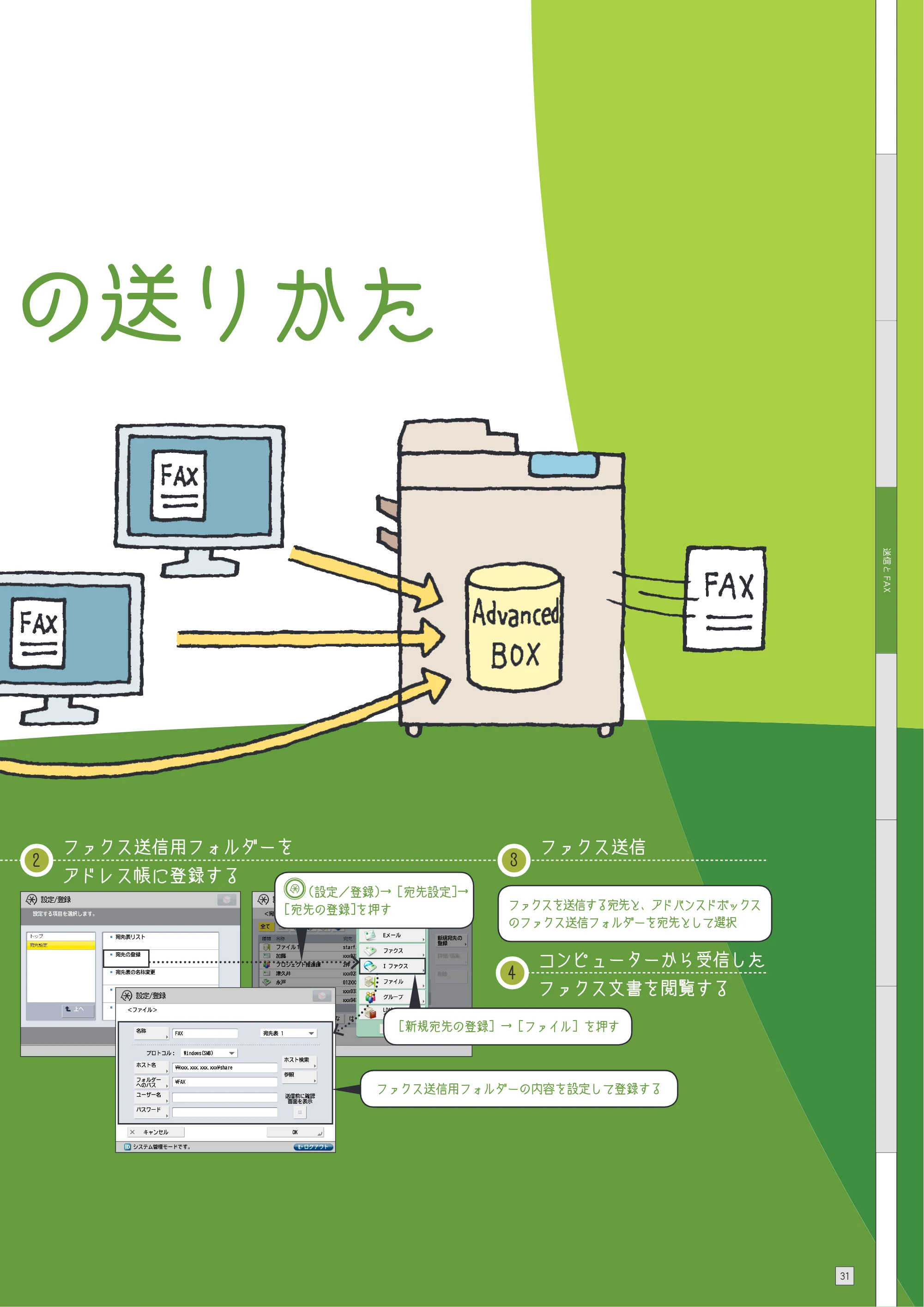 キヤノン imageRUNNER ADVANCE C5255F/C5255F-R/C5255/C5250F/C5250/C5240F/C5240F-R/C5240/C5235F/C5235 使いこなしガイド 2012年8月7日更新（PDF：24.6MB） — 原本ページ — 33ページ