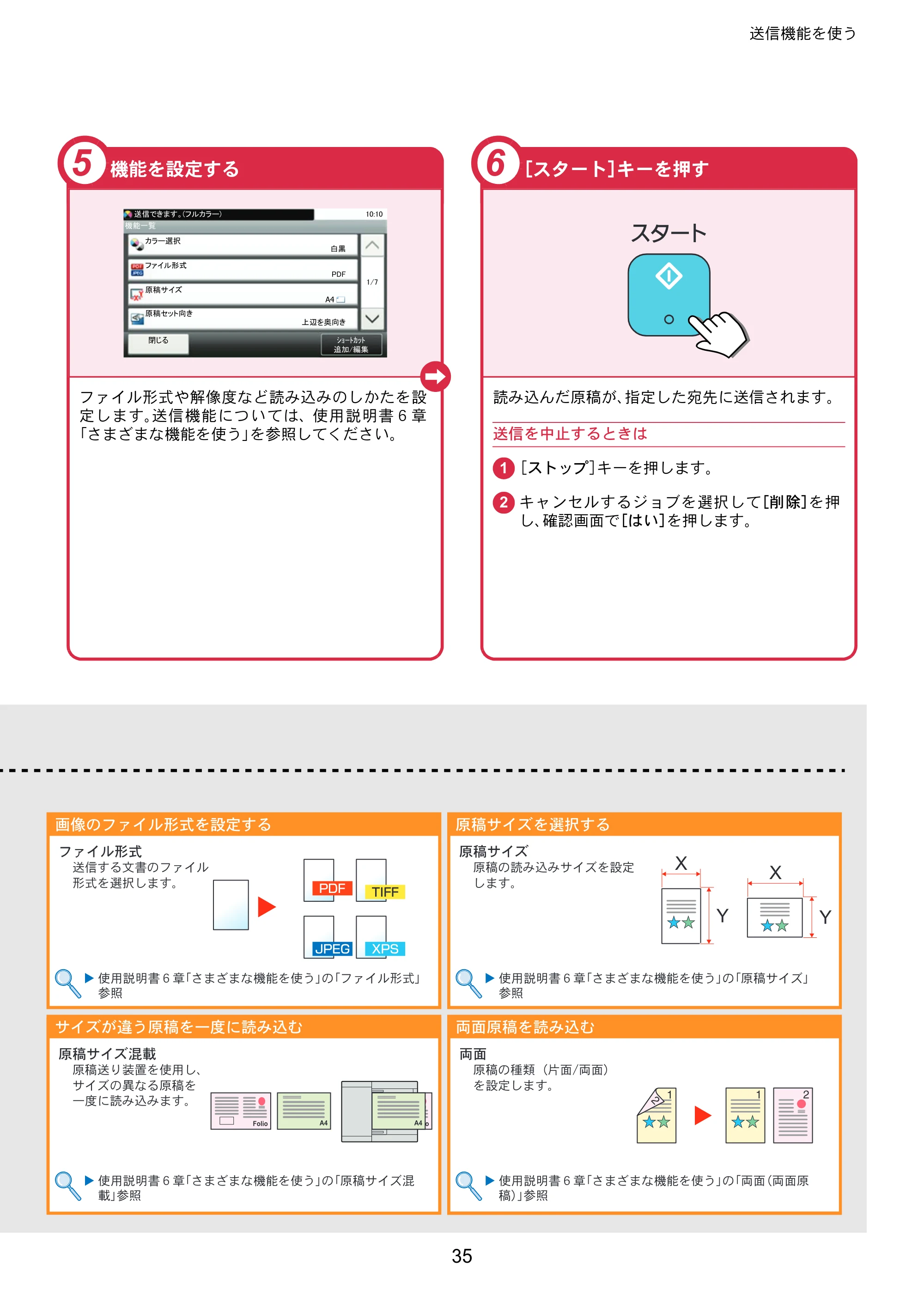 京セラ ECOSYS M2640idw ECOSYS M2640idw クイックガイド — 原本ページ — 35ページ