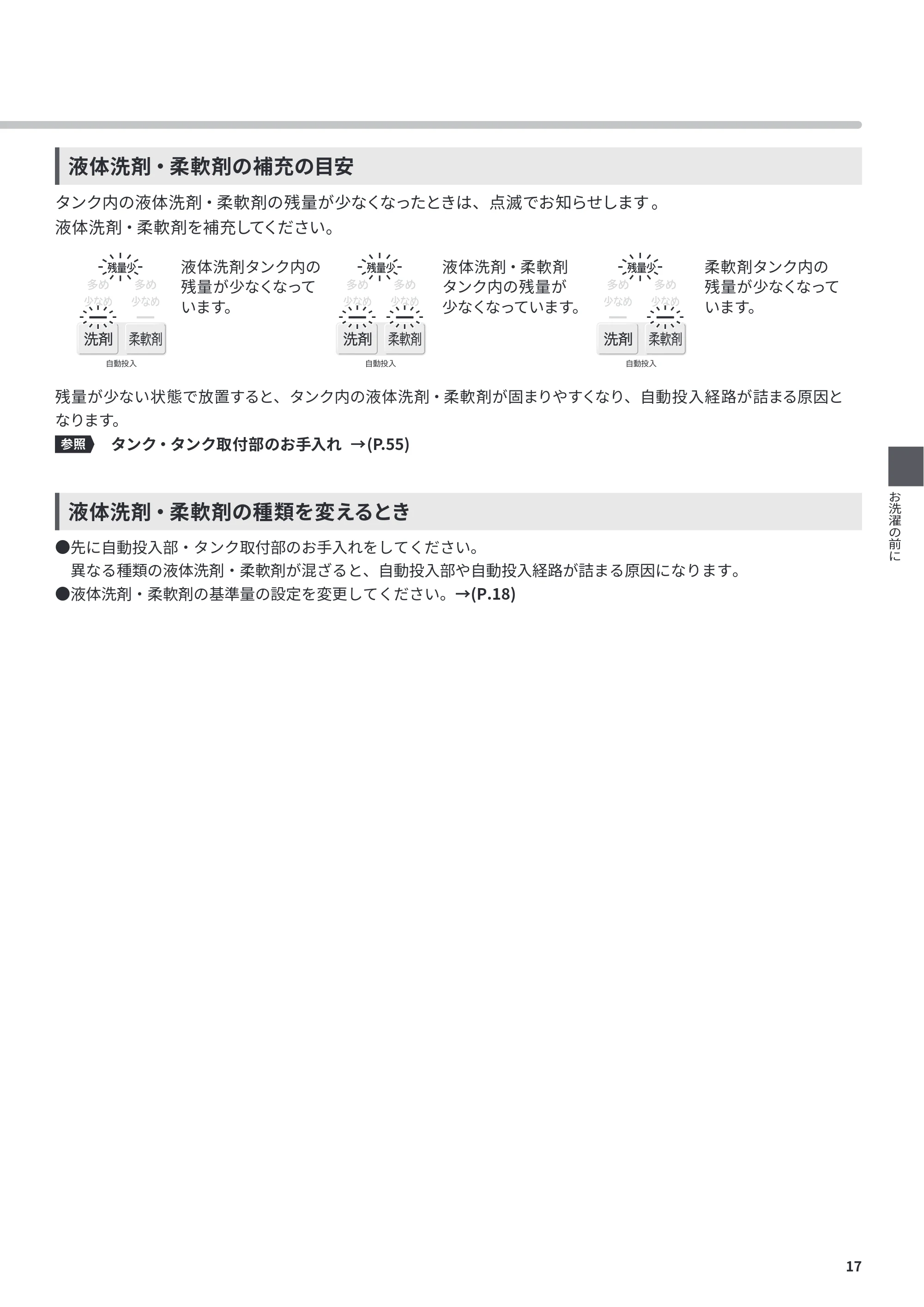 日立 BD-CX100PL / BD-CX100PR 取扱説明書 — 原本ページ — 17ページ