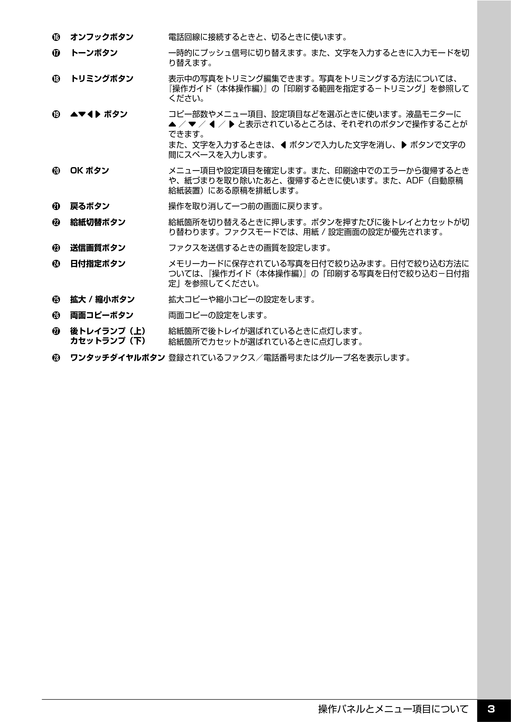 キヤノン PIXUS MX850 操作ガイド （ファクス操作編） （PDF形式／3.35Mバイト） — 原本ページ — 5ページ