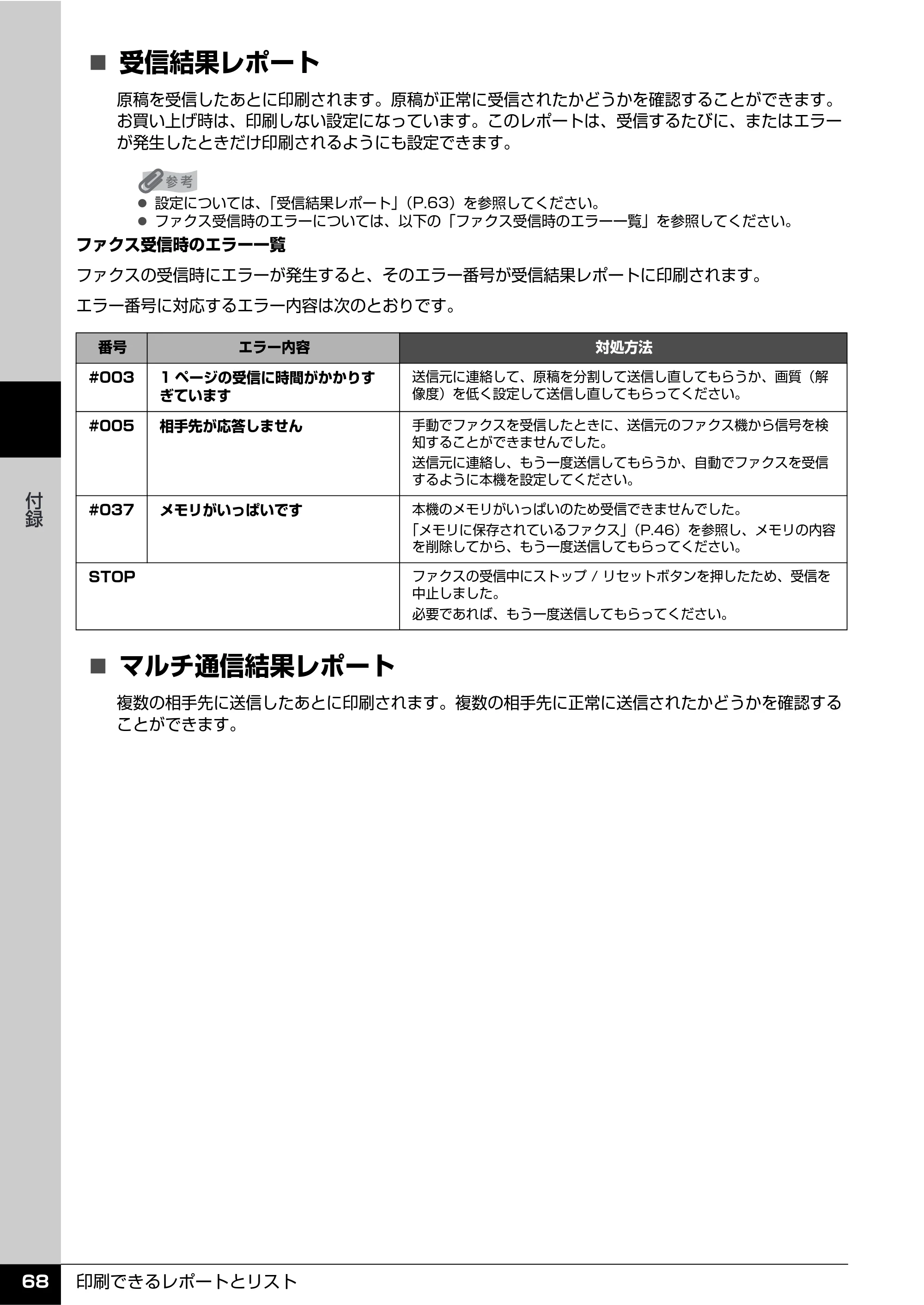 キヤノン PIXUS MX850 操作ガイド （ファクス操作編） （PDF形式／3.35Mバイト） — 原本ページ — 70ページ