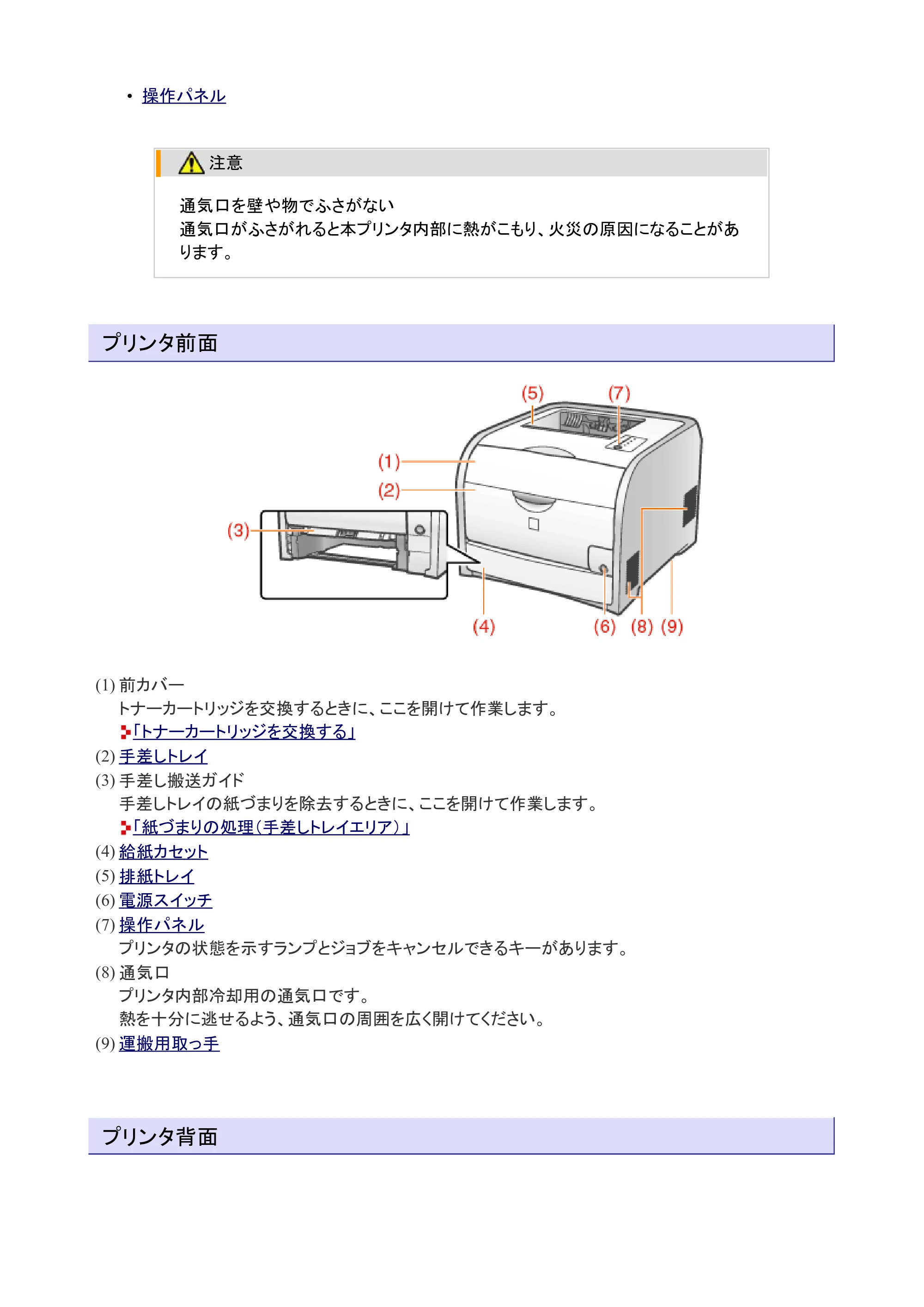 キヤノン LBP7200C/7200CN ユーザーズガイド （PDF版） 2019年10月9日更新（PDF：10.9MB） — 原本ページ — 36ページ
