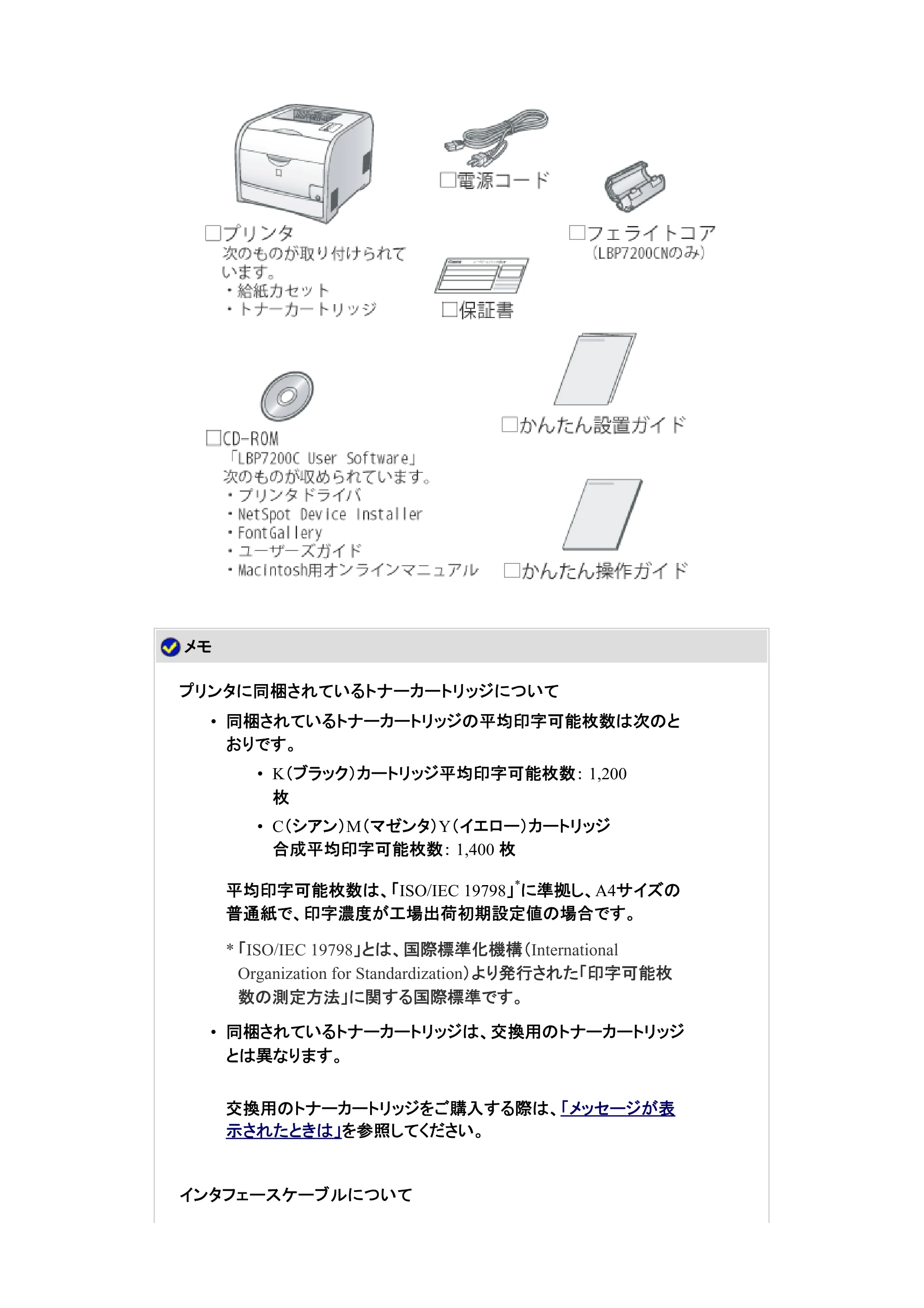 キヤノン LBP7200C/7200CN ユーザーズガイド （PDF版） 2019年10月9日更新（PDF：10.9MB） — 原本ページ — 56ページ