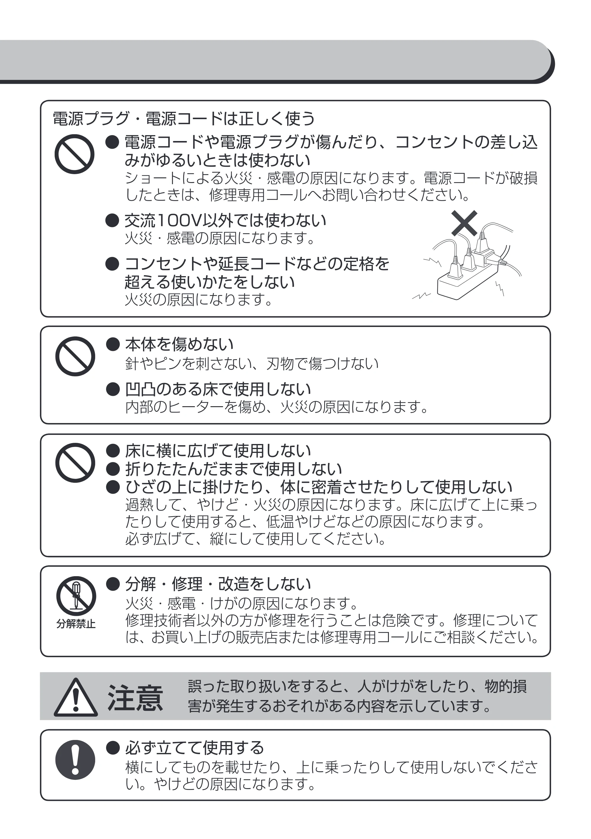 アイリスオーヤマ KPH-TS2 取扱説明書 — 原本ページ — 3ページ