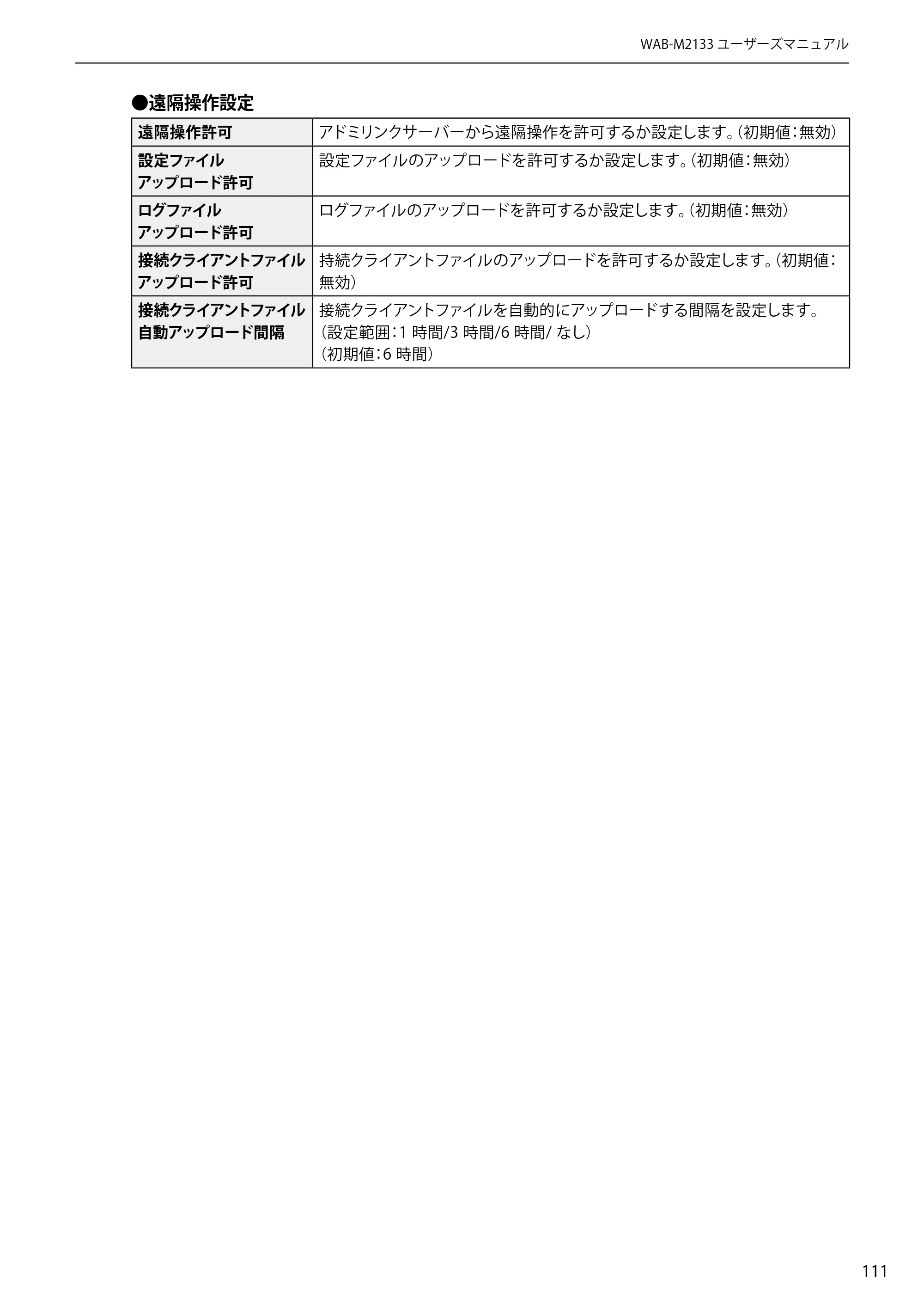 エレコム WAB-EX-DFS / WAB-M2133 2.ユーザーズマニュアル 【対象AP】[WAB-M2133] — 原本ページ — 111ページ