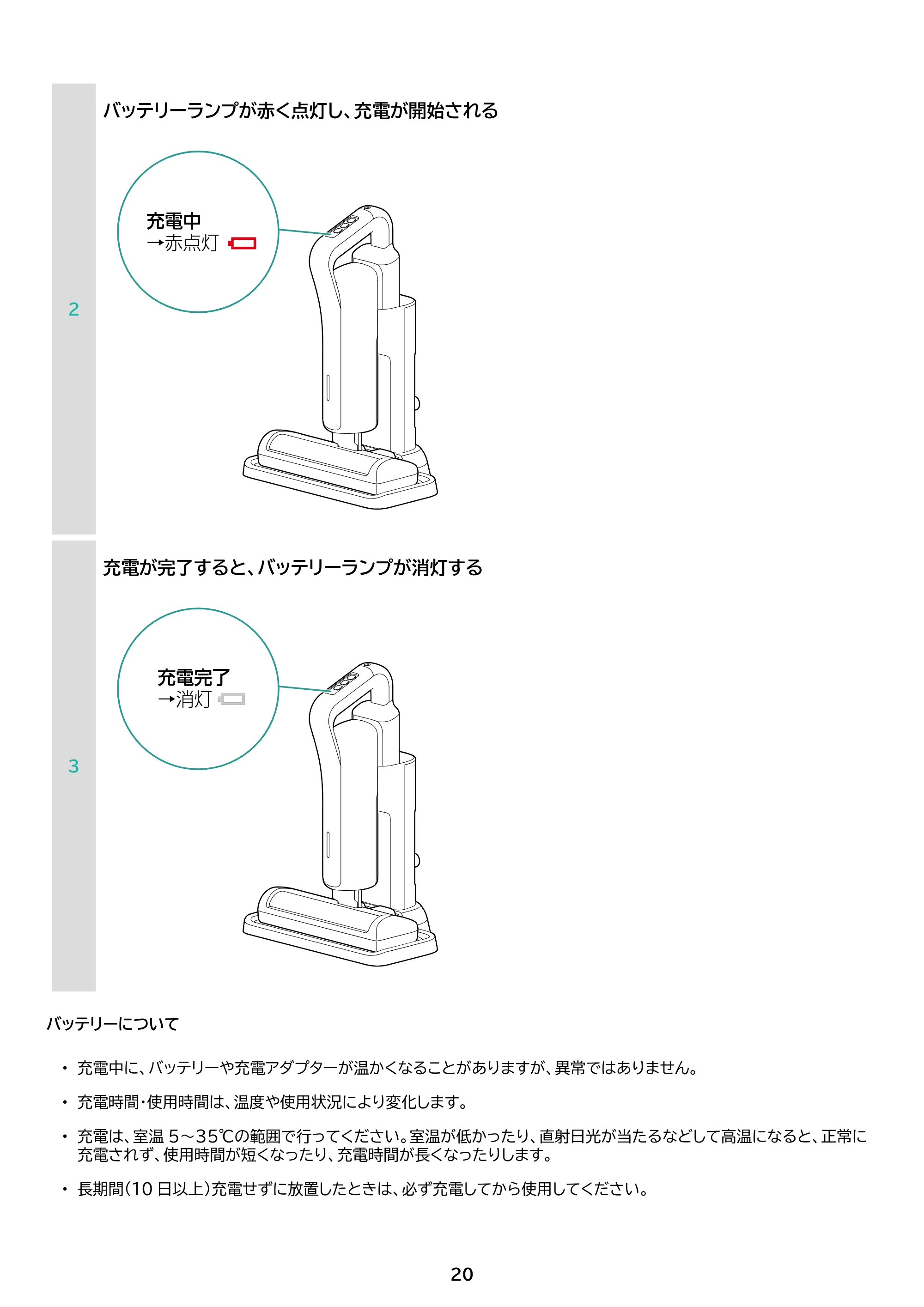 アイリスオーヤマ FBD-D1-NH 取扱説明書 — 原本ページ — 20ページ