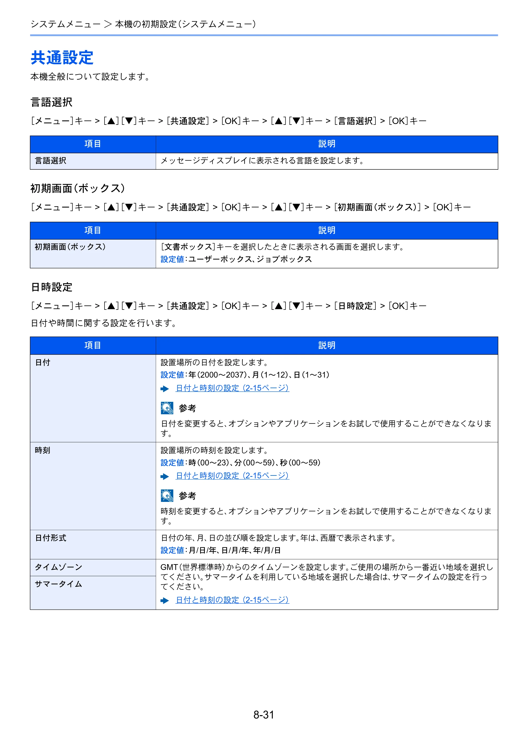 京セラ ECOSYS P4140dn ECOSYS P4140dn 使用説明書 — 共通設定 — 原本ページ — 179ページ