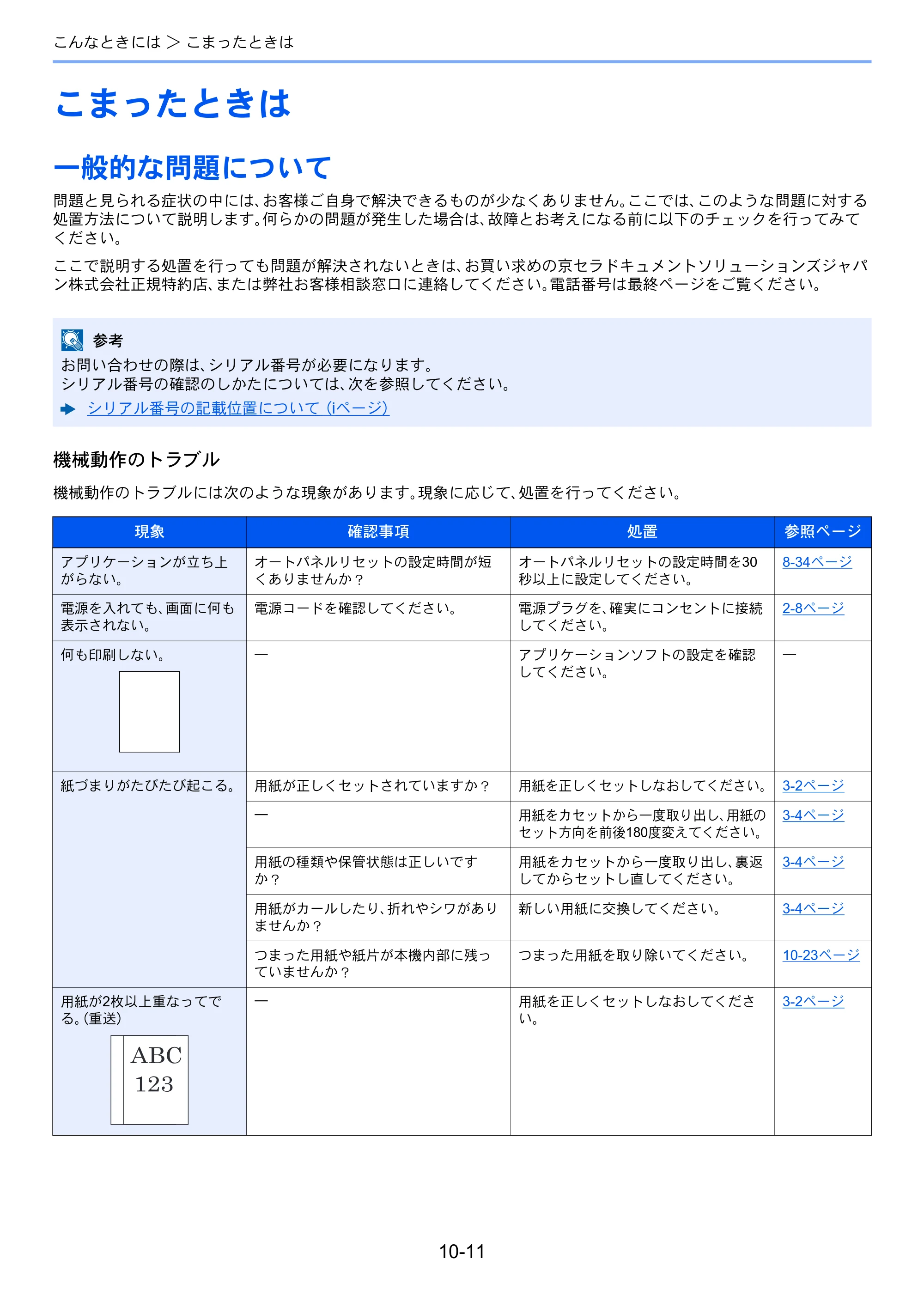 京セラ ECOSYS P4140dn ECOSYS P4140dn 使用説明書 — こまったときは — 原本ページ — 223ページ