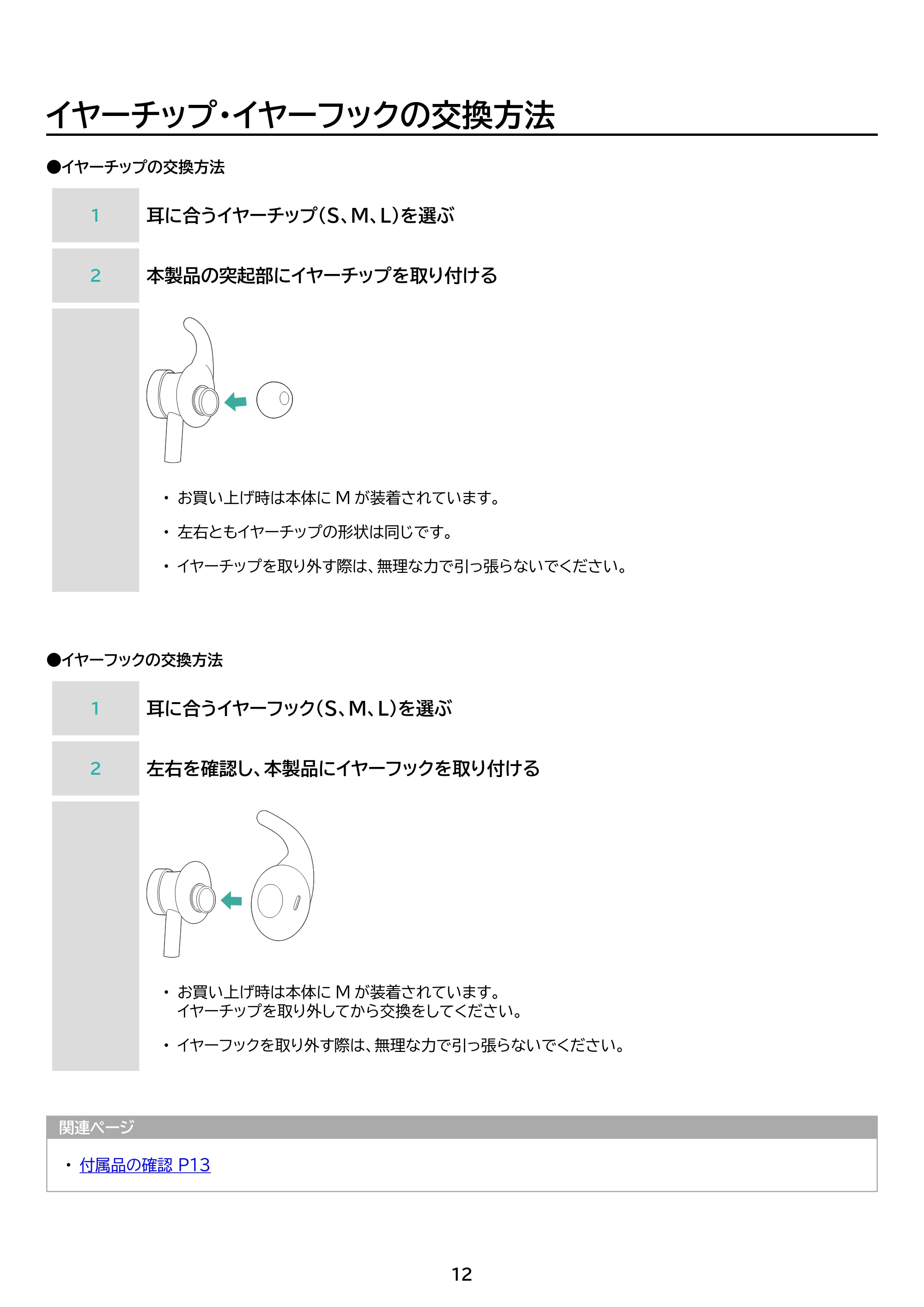 アイリスオーヤマ WEP-201 取扱説明書 — 原本ページ — 12ページ