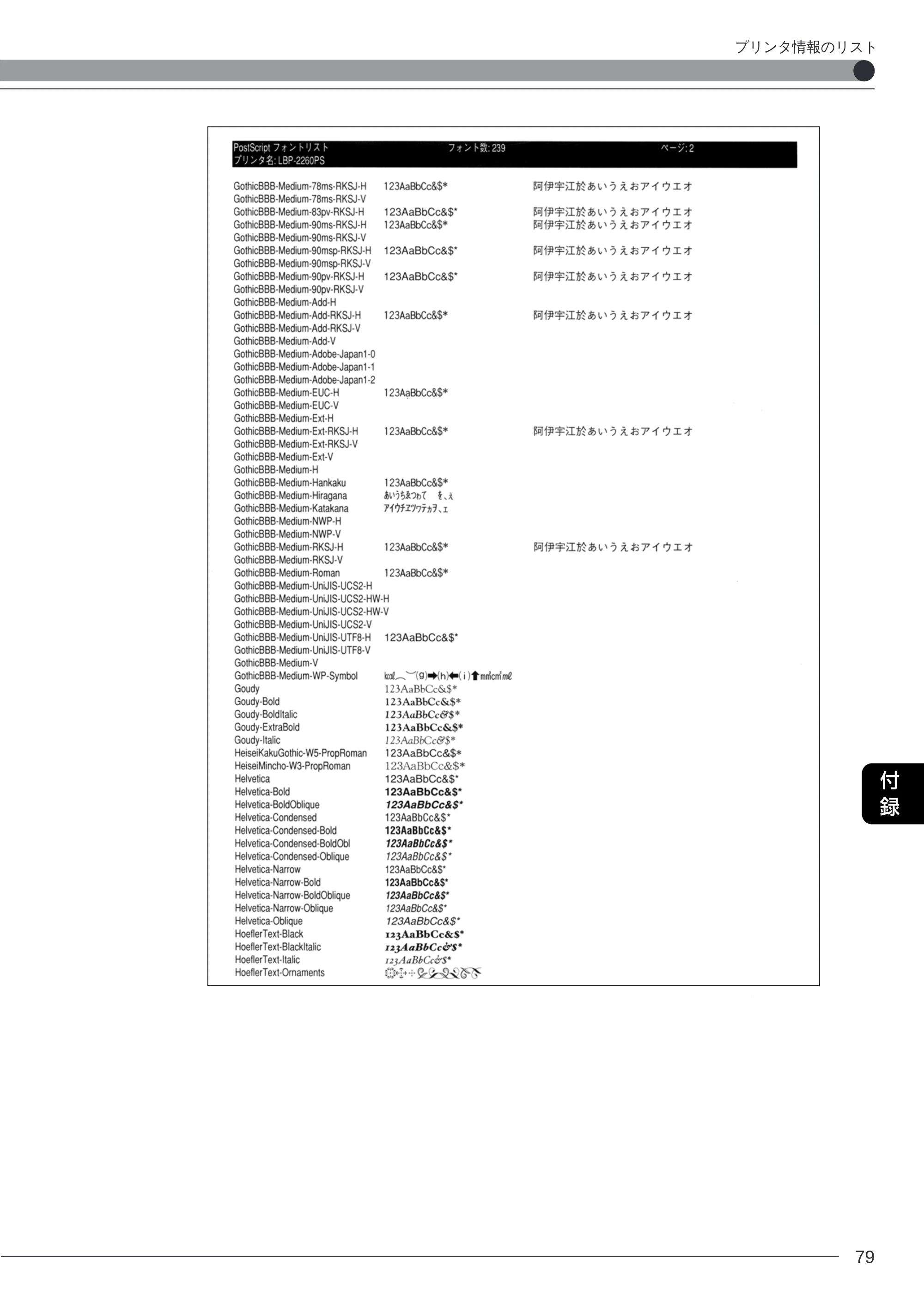 キヤノン LBP-2260PSII プリンター機能マニュアル （PDF形式／10.41Mバイト） — 原本ページ — 80ページ