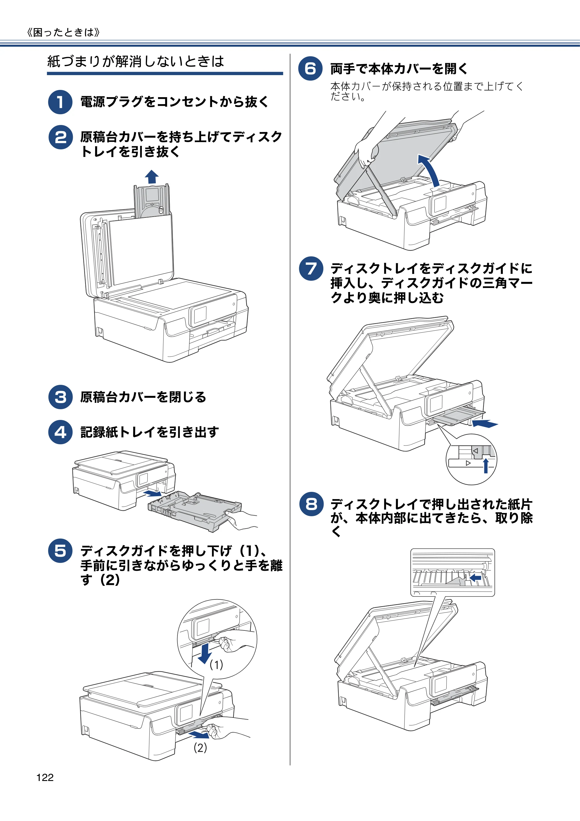 ブラザー MFC-J870N ユーザーズガイド ～基本編～ — 原本ページ — 122ページ