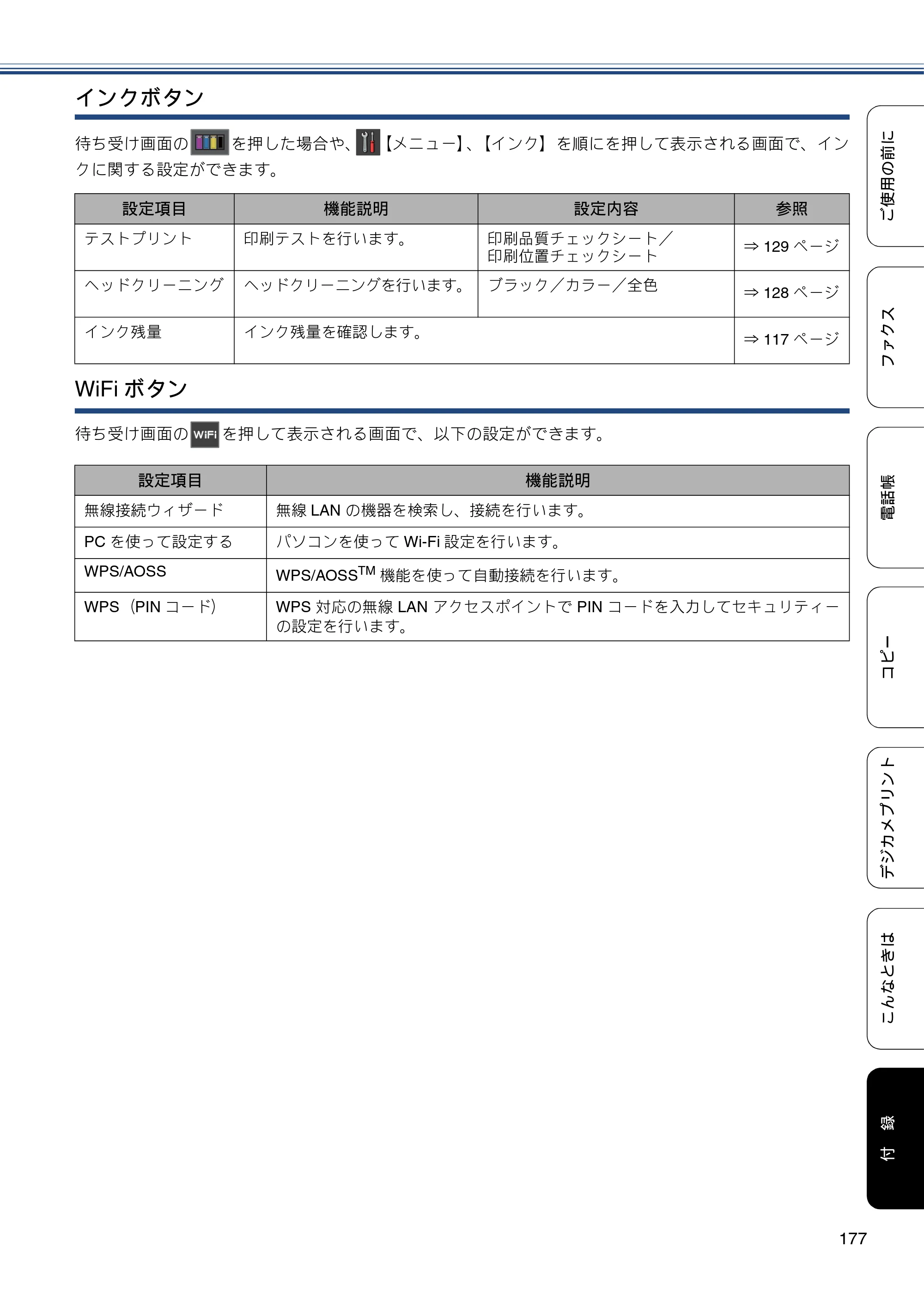 ブラザー MFC-J870N ユーザーズガイド ～基本編～ — 原本ページ — 177ページ