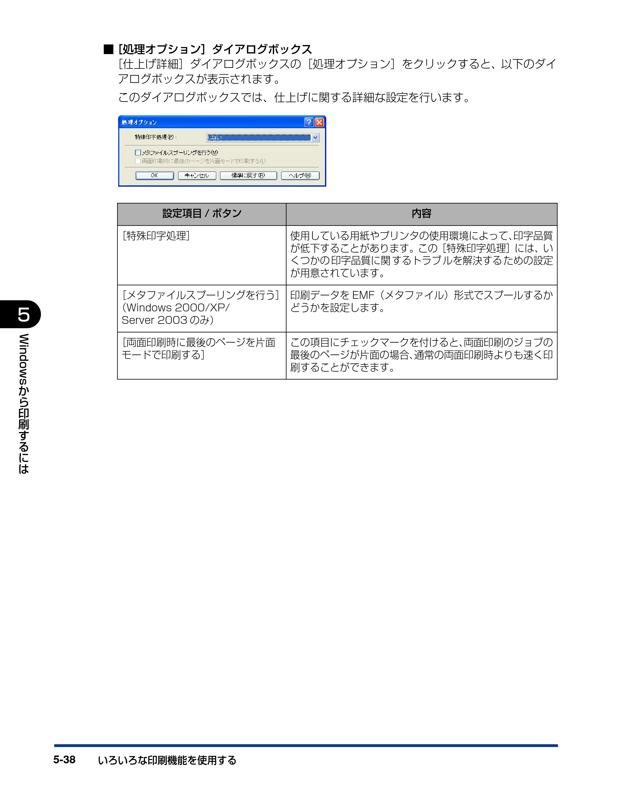 キヤノン LBP5100 ユーザーズガイド 2007年1月25日掲載 （PDF形式／16.15Mバイト） — 原本ページ — 266ページ