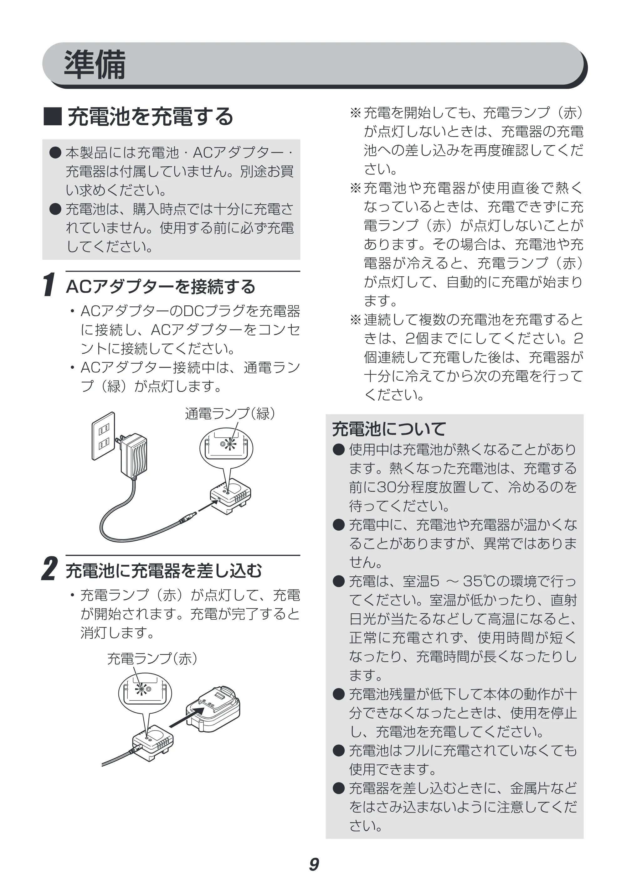 アイリスオーヤマ JSD919-Z 取扱説明書 — 原本ページ — 9ページ