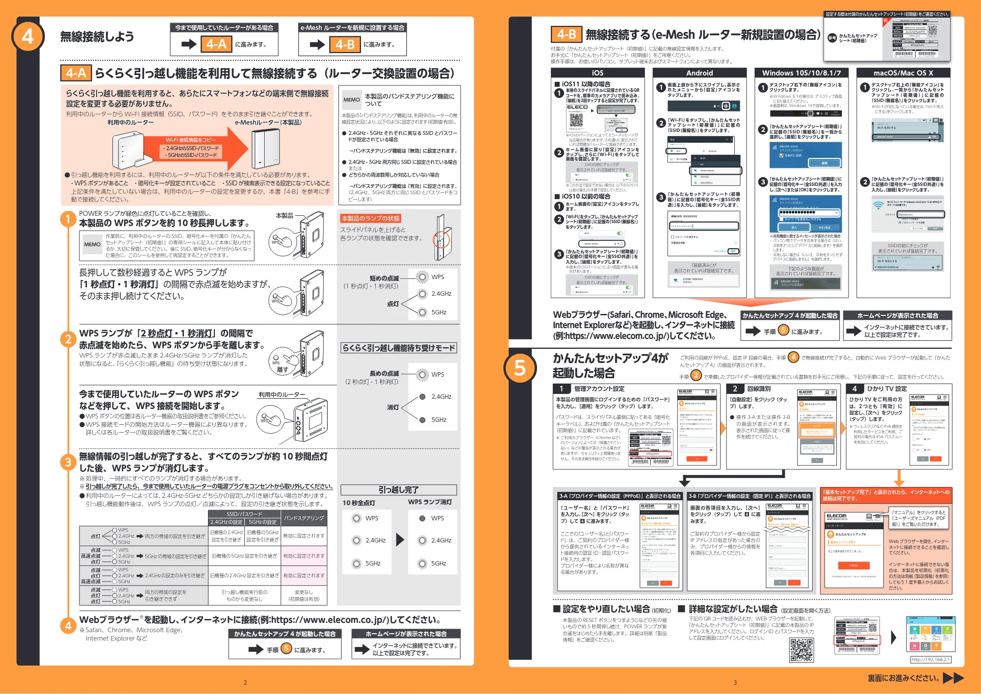 エレコム WMC-M1267GST2-W 2.かんたんセットアップガイド — 原本ページ — 2ページ