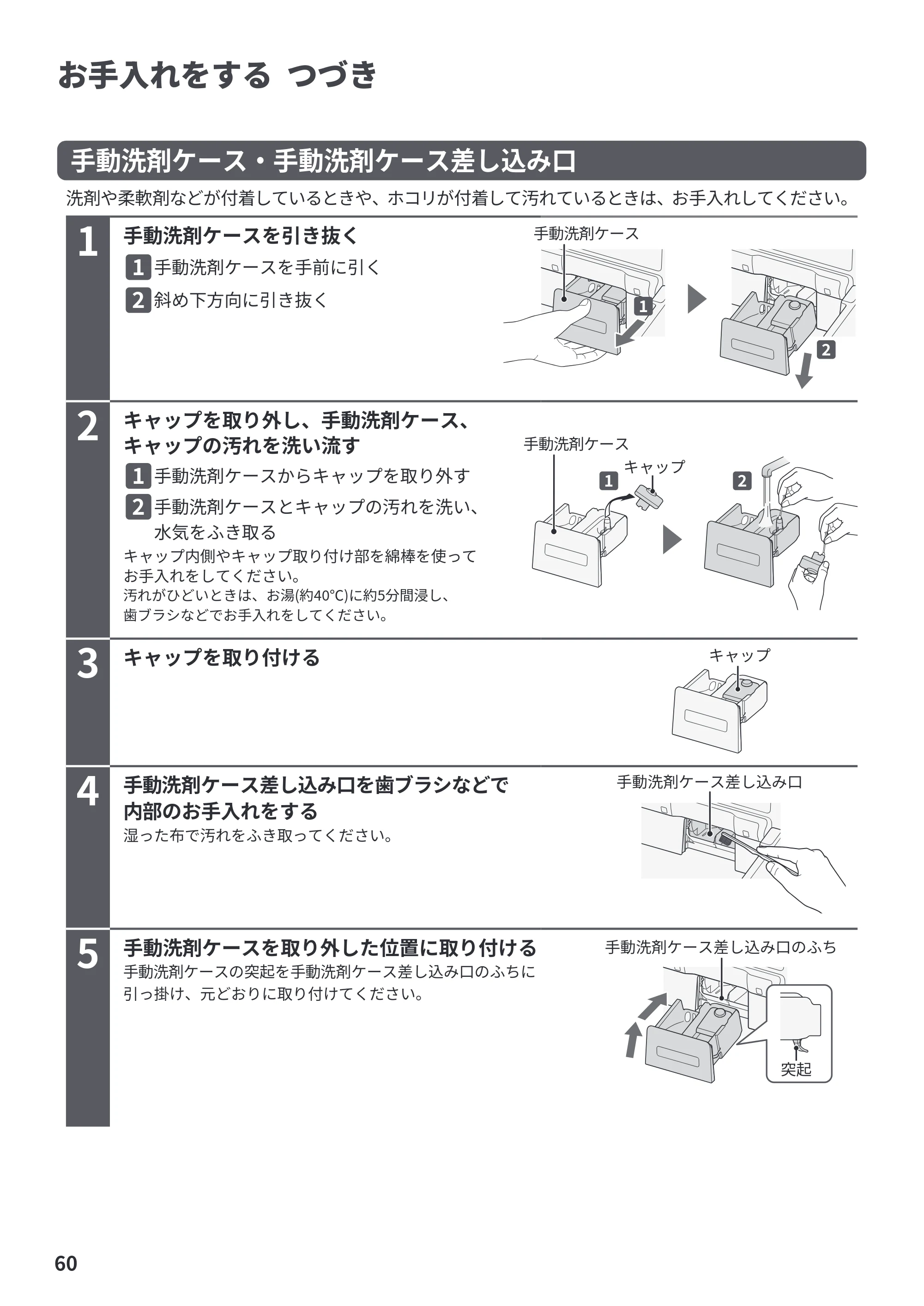 日立 BW-X120P 取扱説明書 — 原本ページ — 60ページ