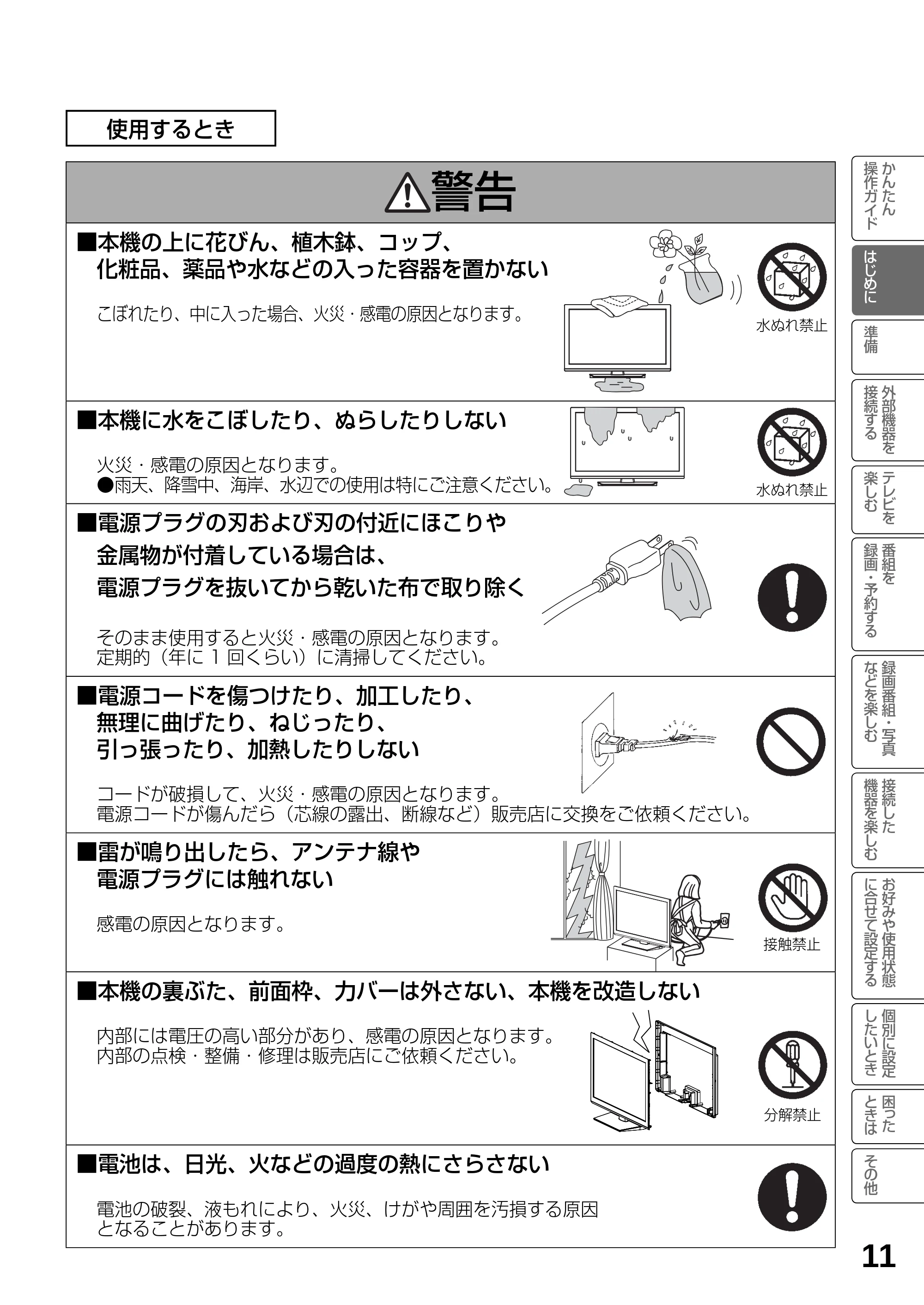 日立 L19-N2 取扱説明書 — 原本ページ — 11ページ
