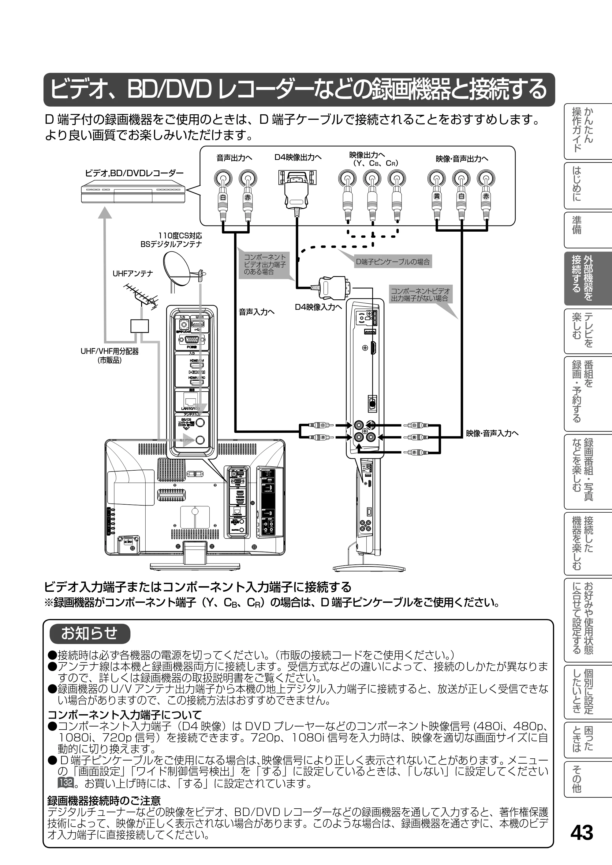 日立 L19-N2 取扱説明書 — 原本ページ — 43ページ