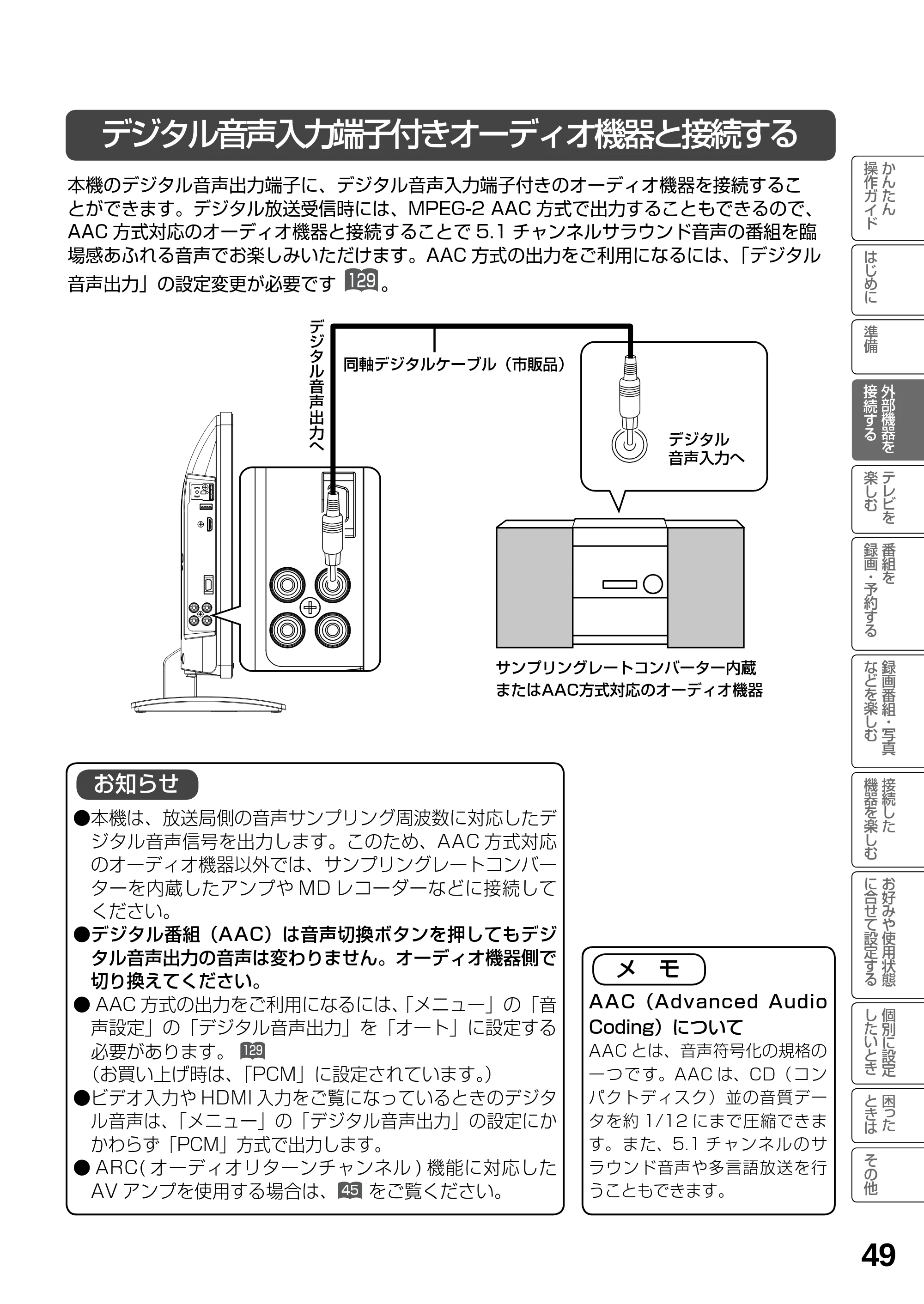 日立 L19-N2 取扱説明書 — 原本ページ — 49ページ