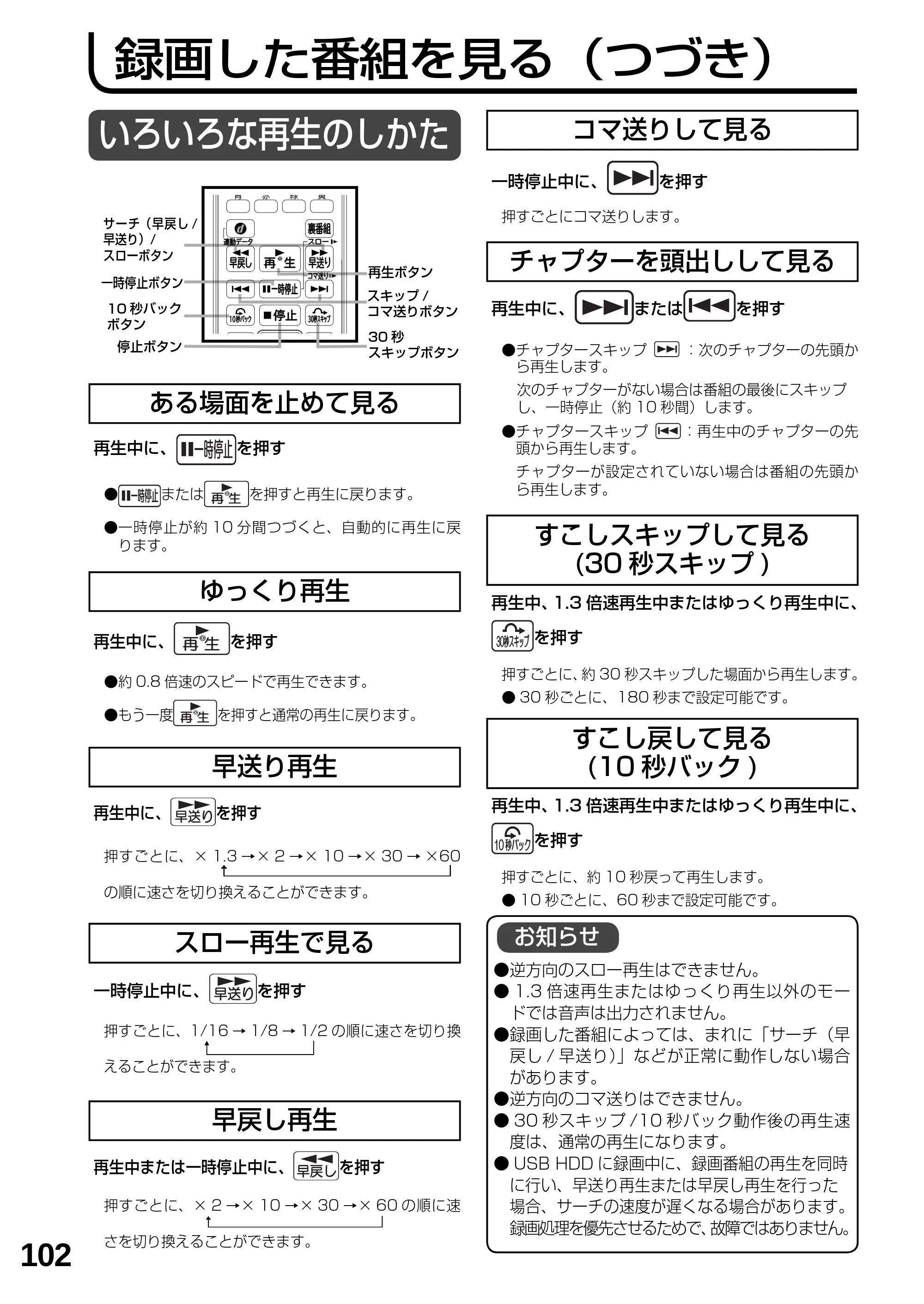 日立 L19-N2 取扱説明書 — 原本ページ — 102ページ
