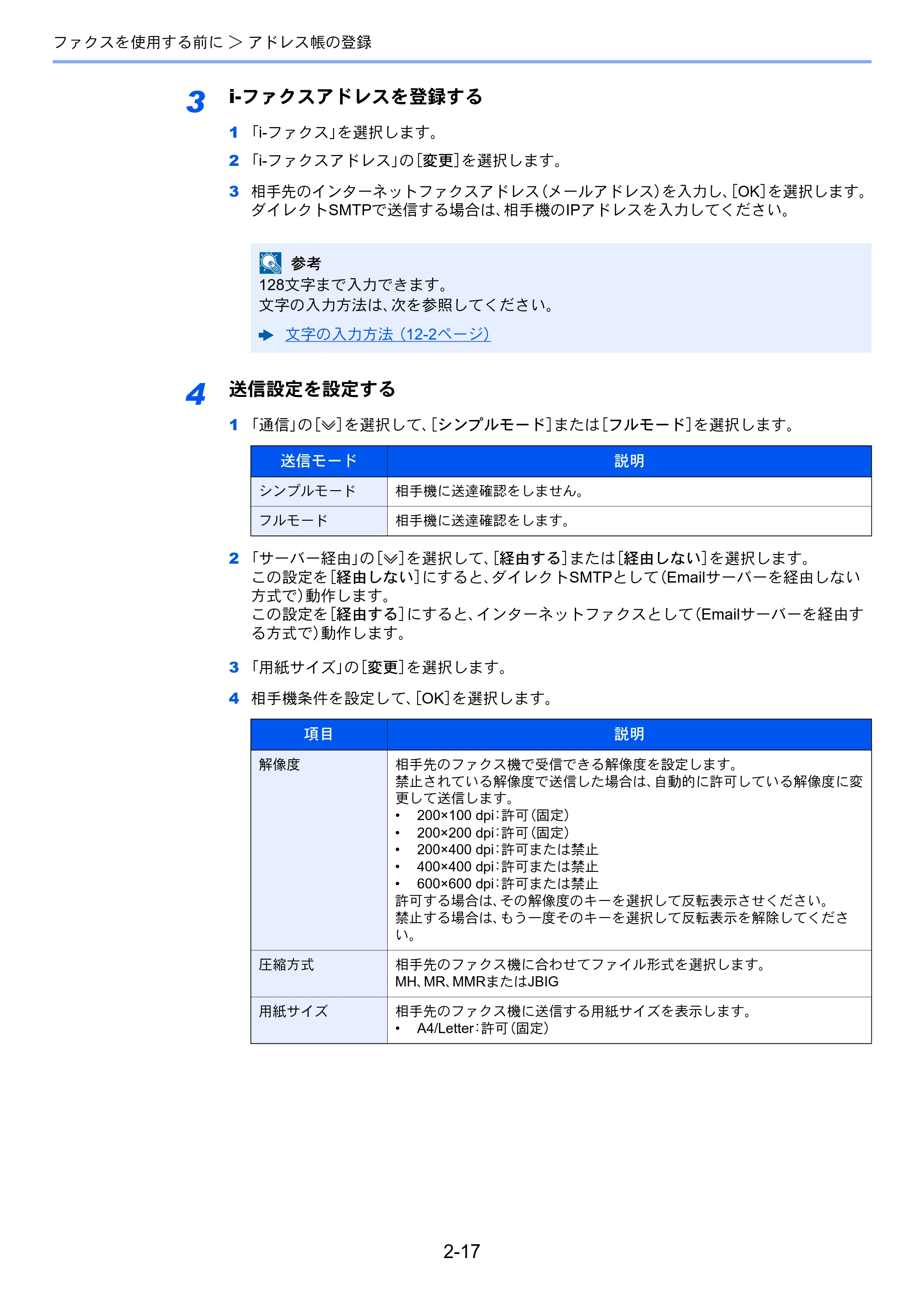 京セラ TASKalfa 356ci / TASKalfa 406ci TASKalfa 406ci/TASKalfa 356ci FAXSystem10 使用説明書 — 原本ページ — 36ページ