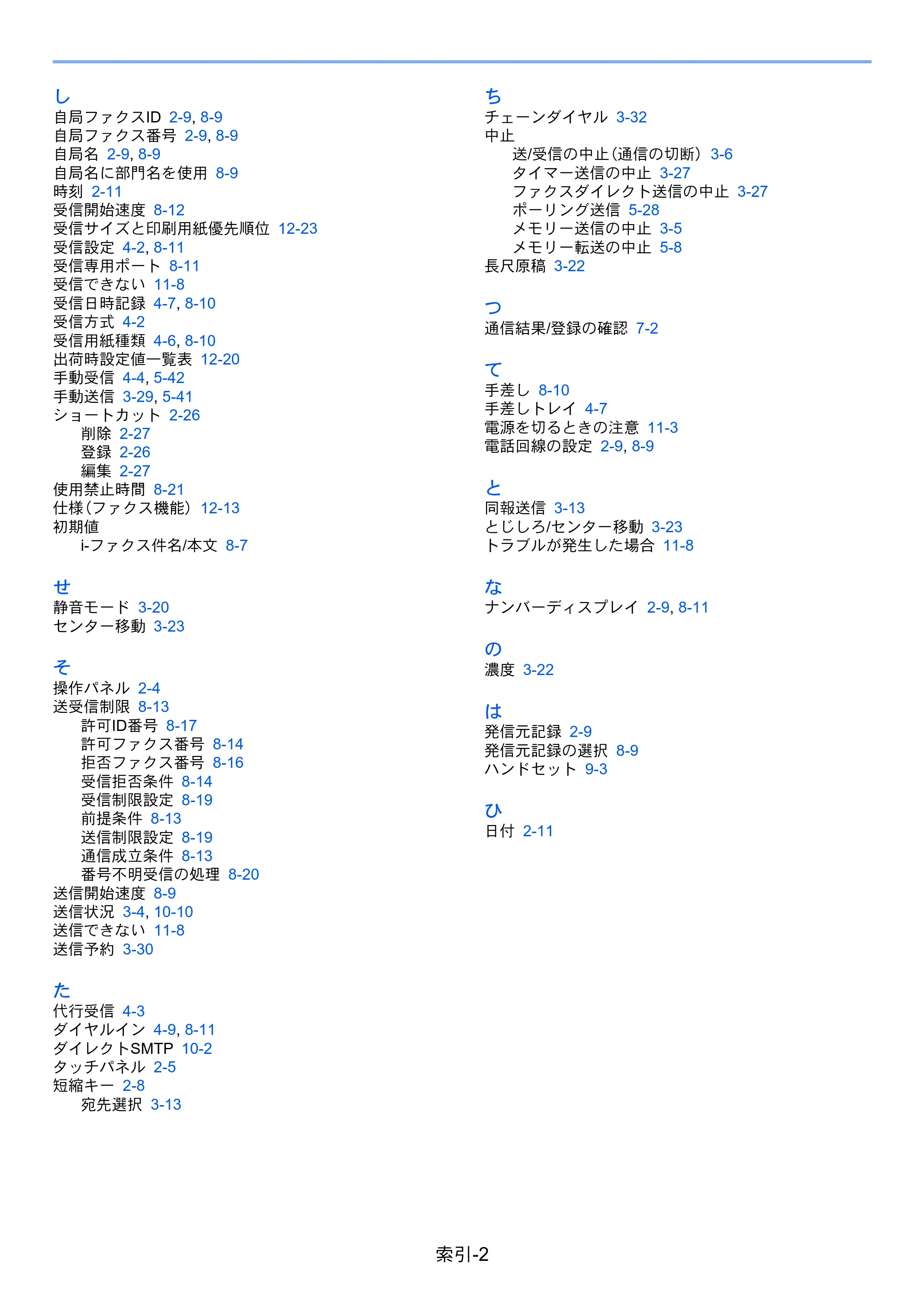 京セラ TASKalfa 356ci / TASKalfa 406ci TASKalfa 406ci/TASKalfa 356ci FAXSystem10 使用説明書 — 原本ページ — 251ページ