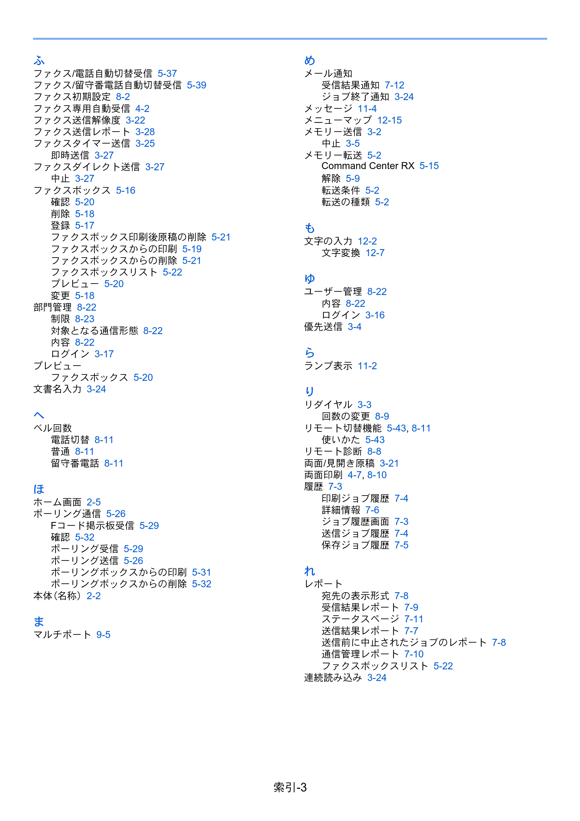 京セラ TASKalfa 356ci / TASKalfa 406ci TASKalfa 406ci/TASKalfa 356ci FAXSystem10 使用説明書 — 原本ページ — 252ページ
