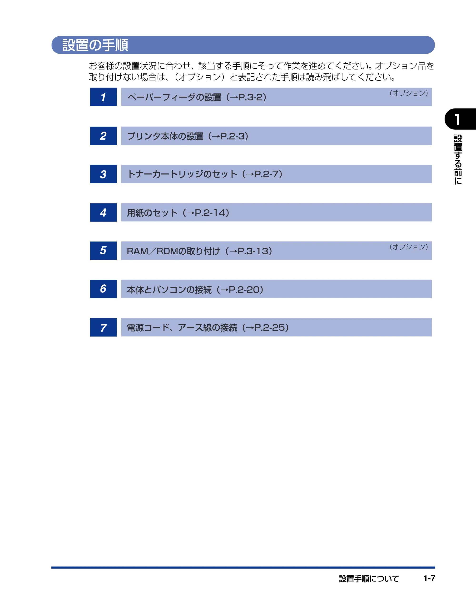 キヤノン LBP3410 設置ガイド 2011年1月20日更新 （PDF形式／2.83Mバイト） — 設置の手順 — 原本ページ — 23ページ