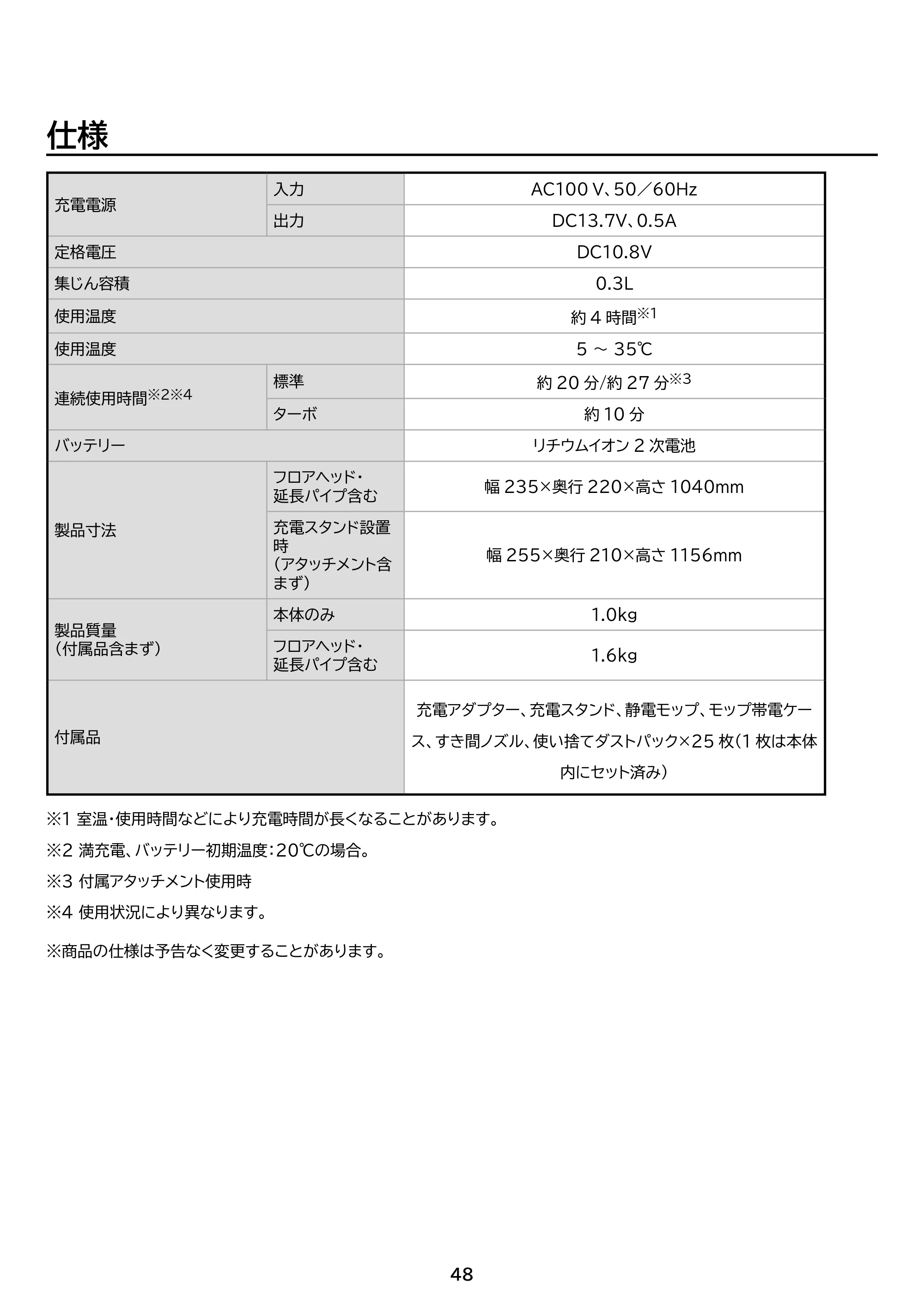 アイリスオーヤマ SBD-G4P 取扱説明書 — 原本ページ — 48ページ